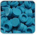 Medium azure dots (Bag of 100)