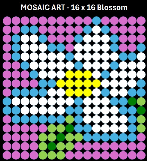 Mosaic Art Blossom