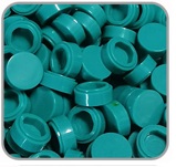 Dark turquoise dots (Bag of 100)