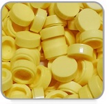 Light yellow dots (Bag of 100)