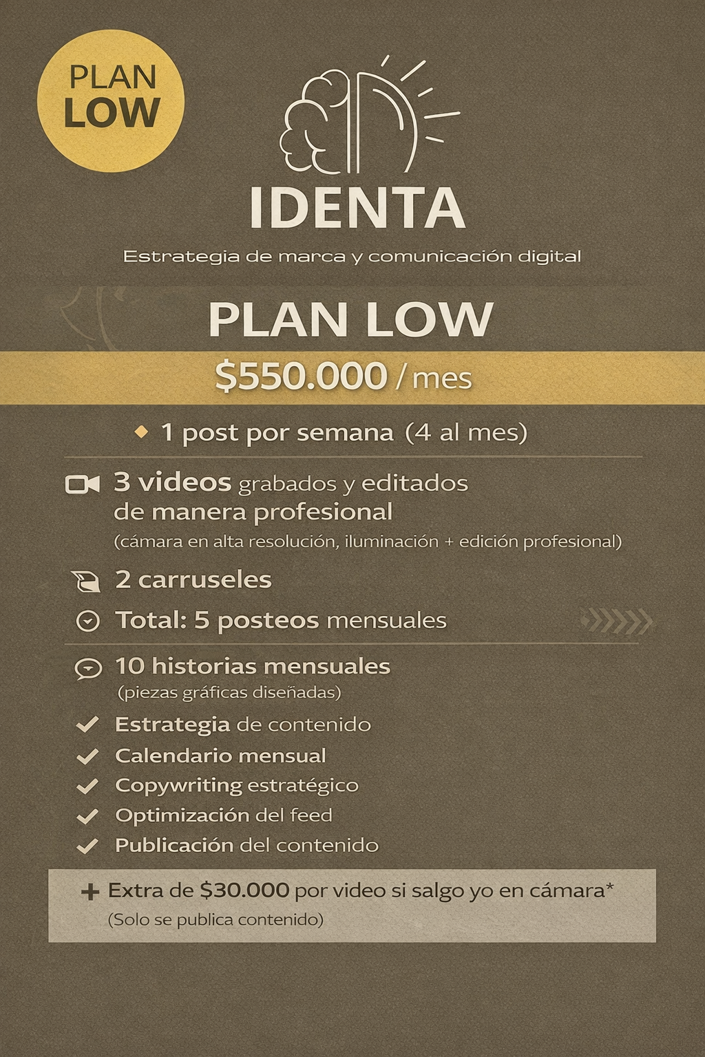 Plan Low (POR UNA RED SOCIAL)