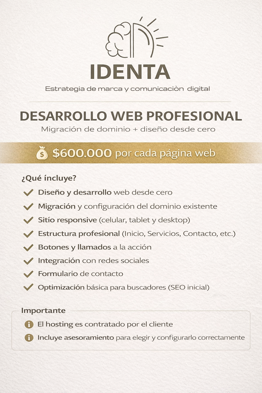  Diseño Web Simple – Landing Page