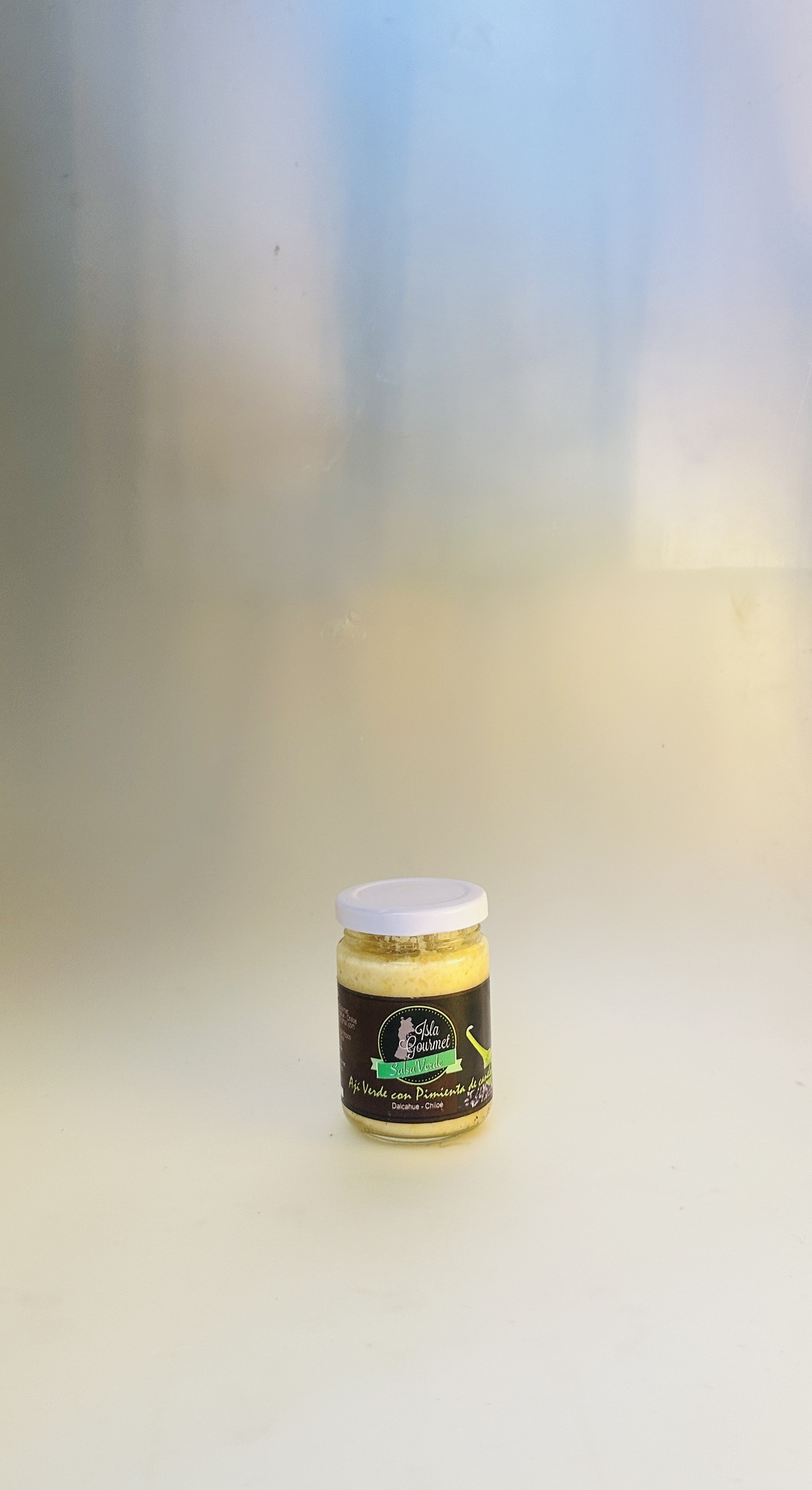 Salsa Verde de Ají Verde con Pimienta Isla Gourmet