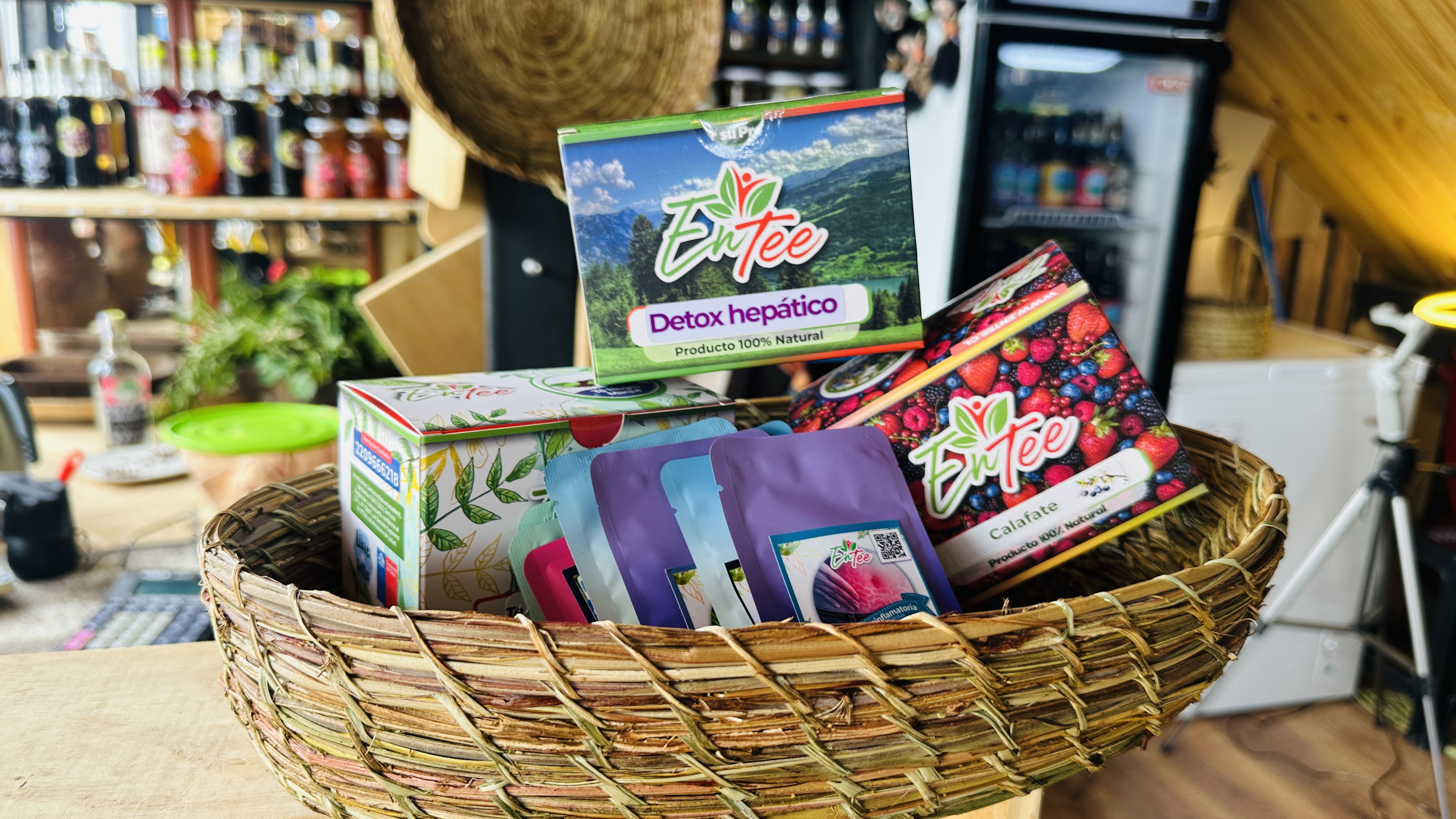 Variedad de Té Medicinal Natural En-Tee