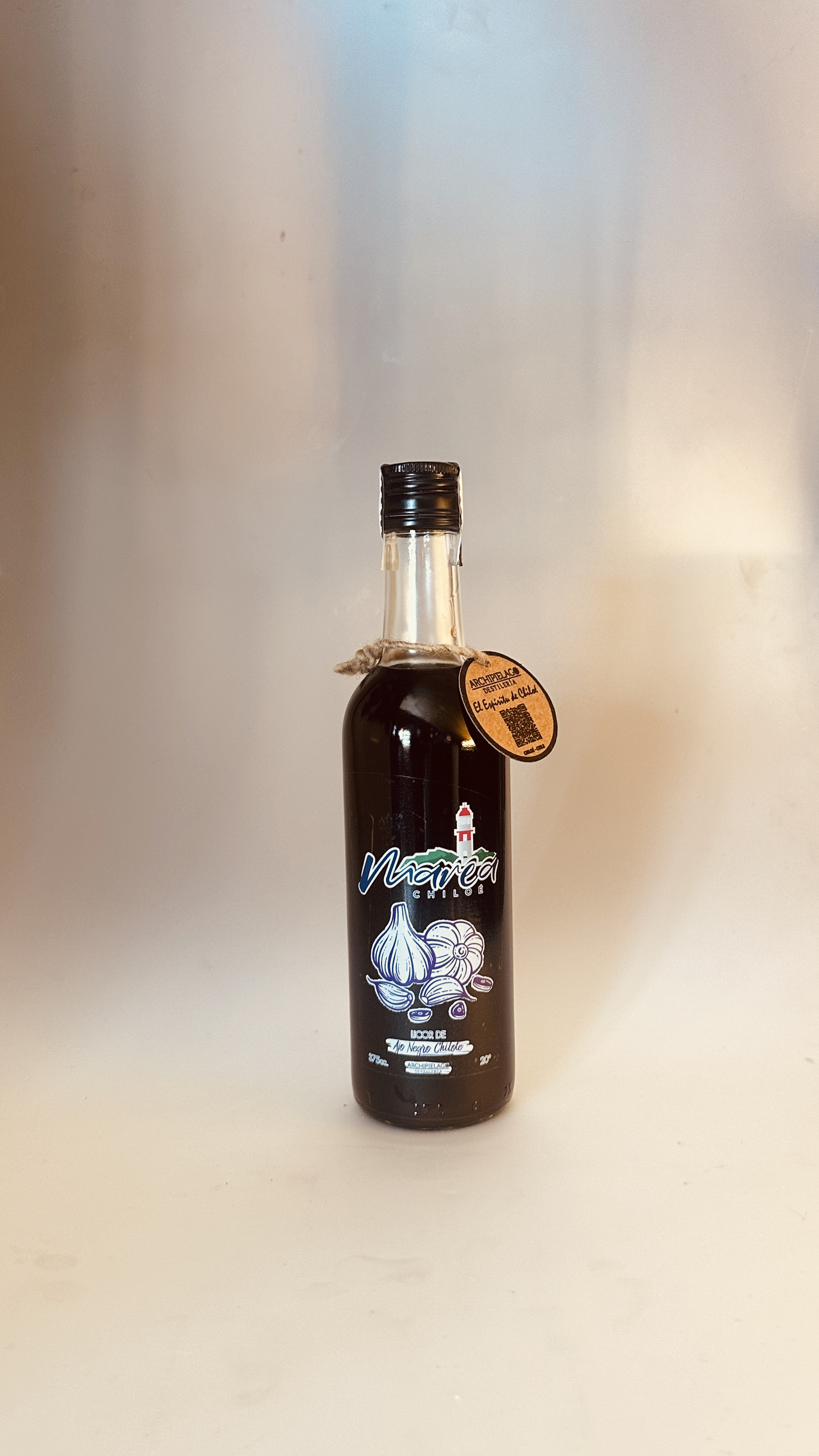 Licor de Ajo Chilote Marea Destilería Archipiélago.