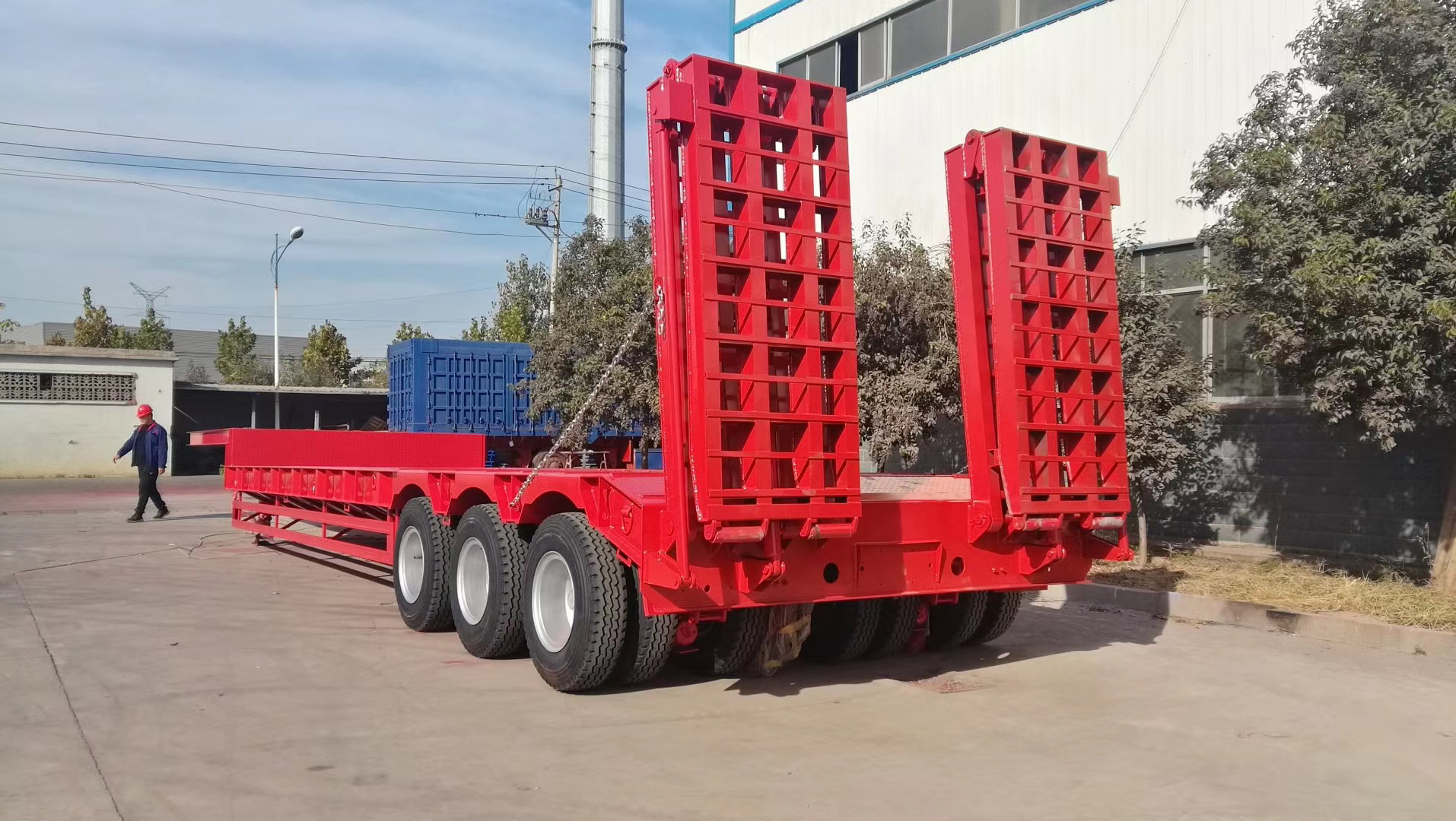 Heavy Duty Lowbed Semi- Trailer