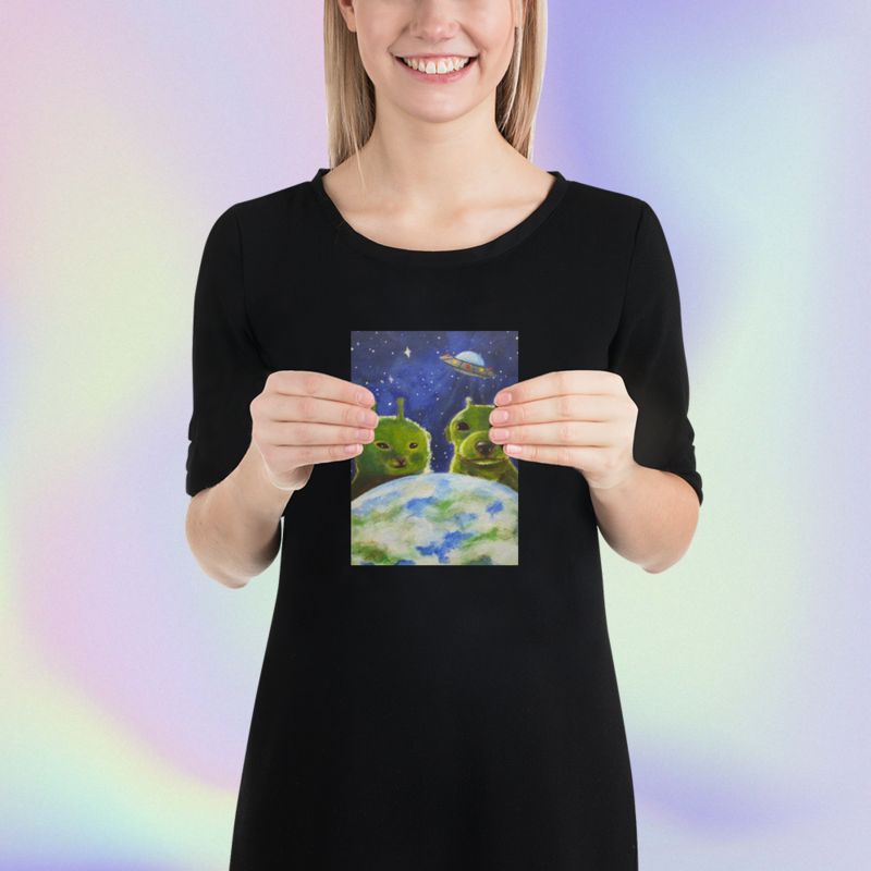 Alien Mini Print