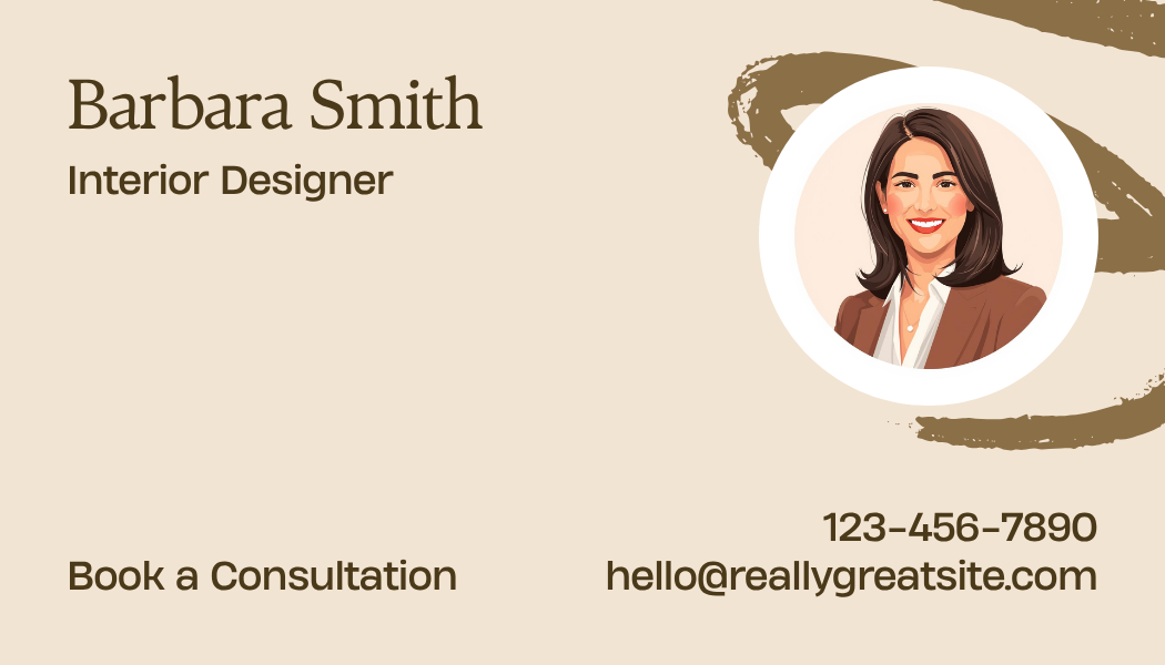 Business Card-sleek design with a modern touch.