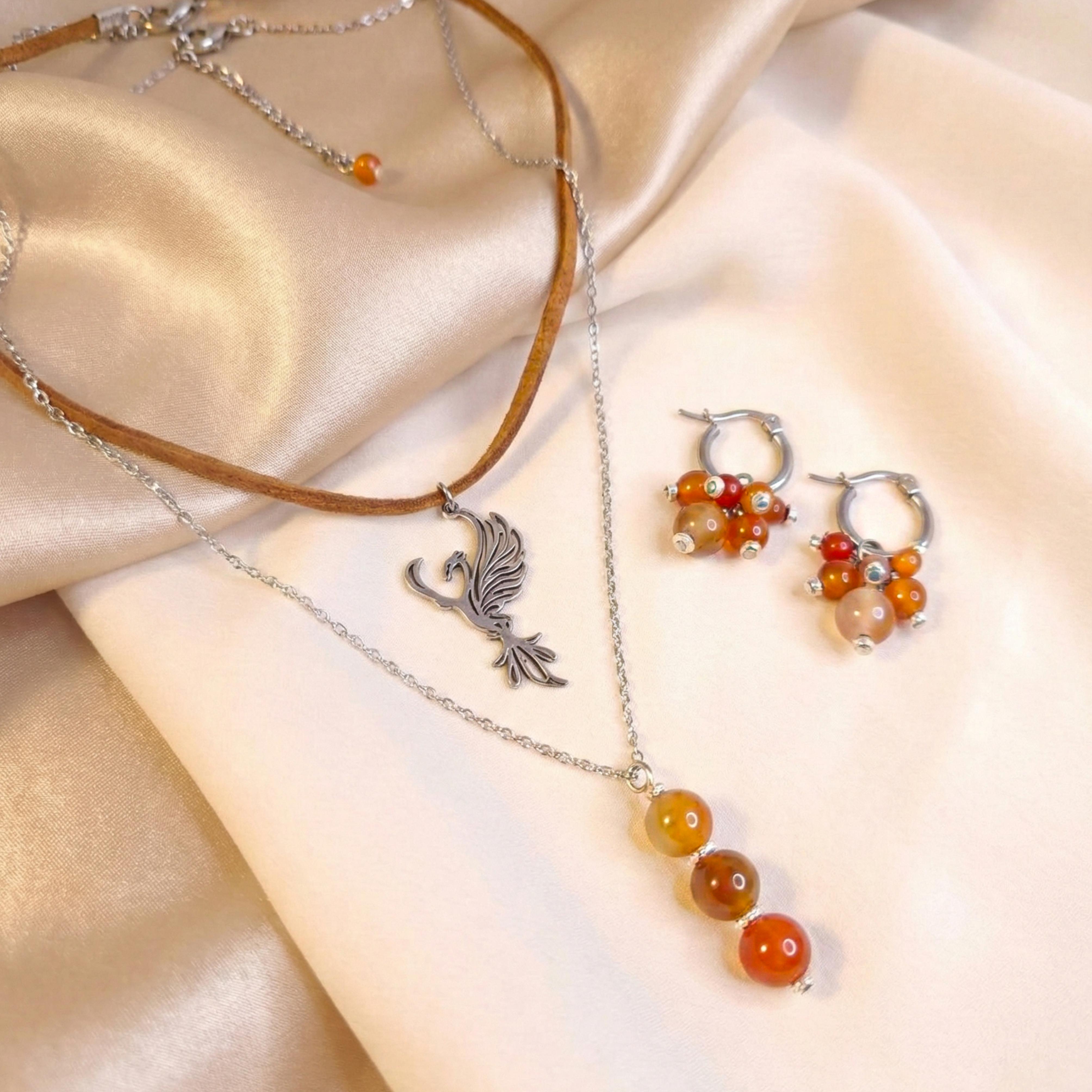 Phoenix Fire Jewellery Set 