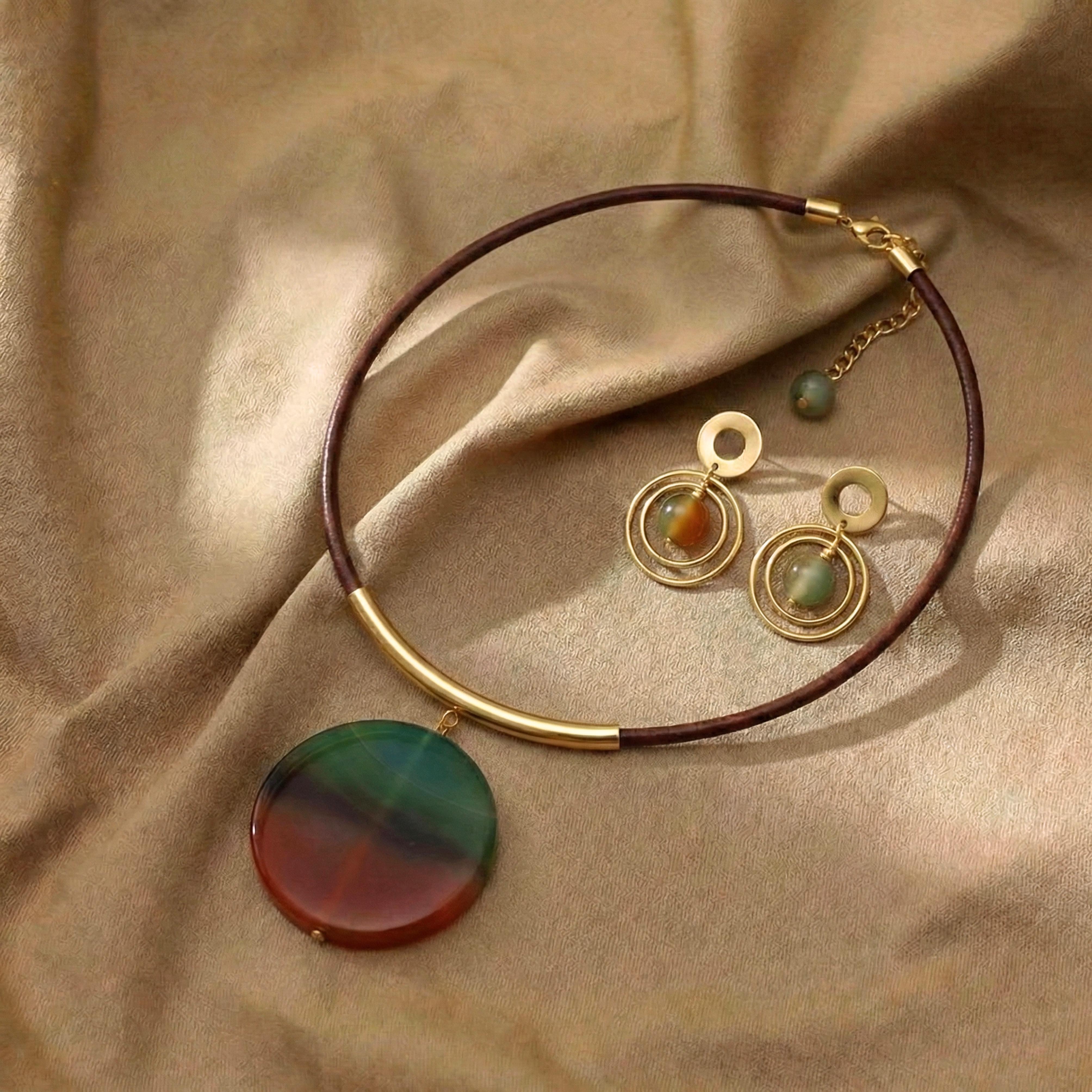 Peacock Jewellery Set