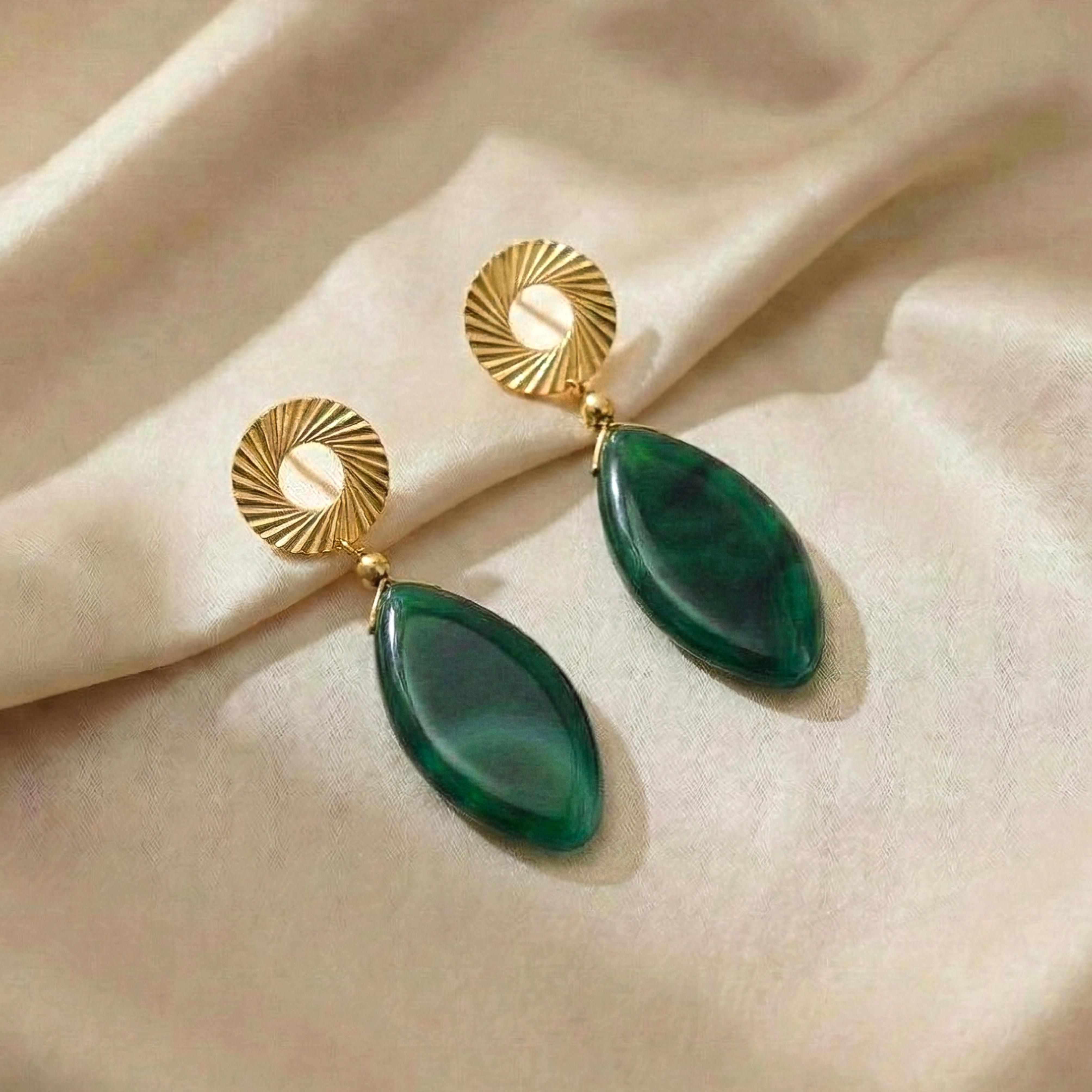 Olive Song Earrings