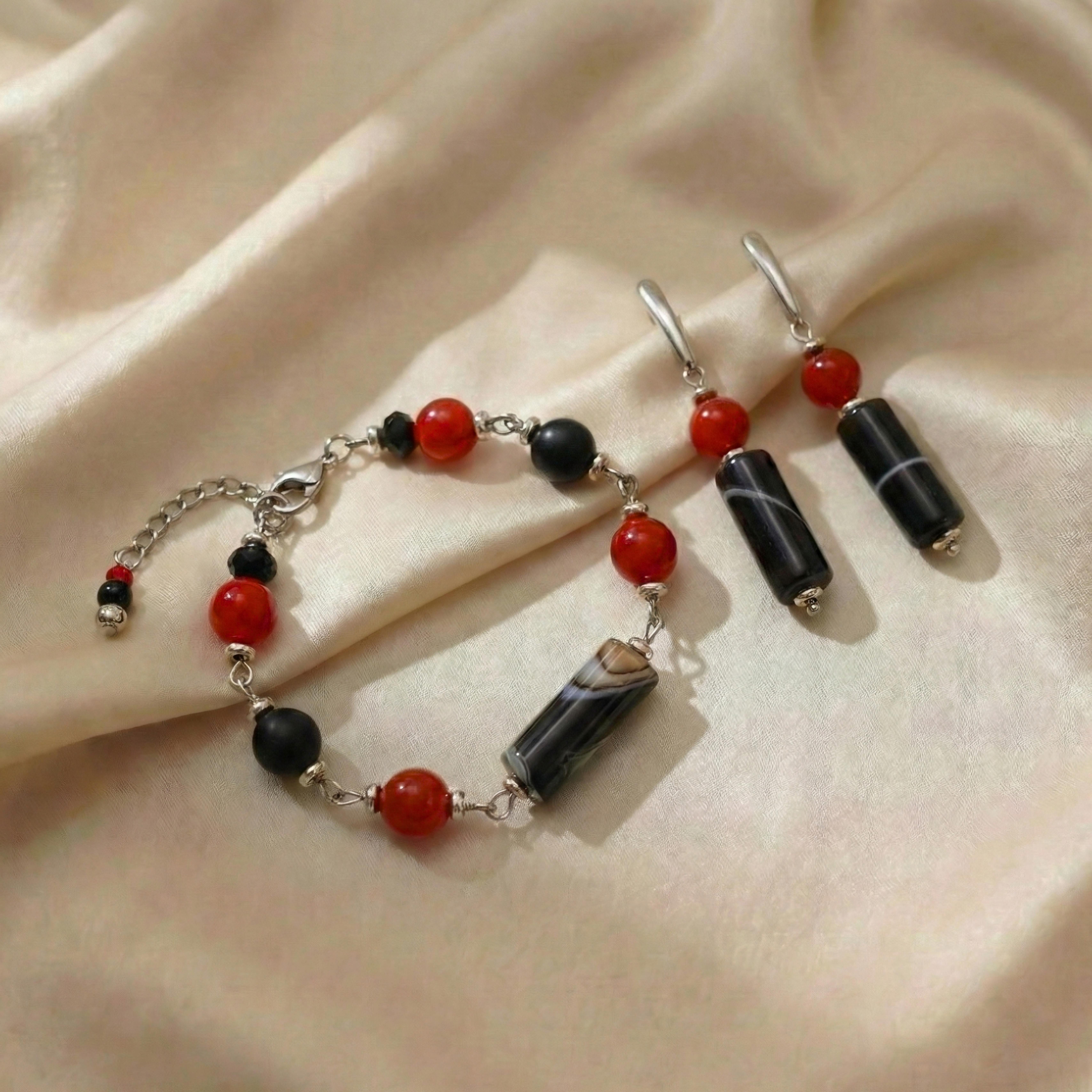 Coral Snake Jewellery Set
