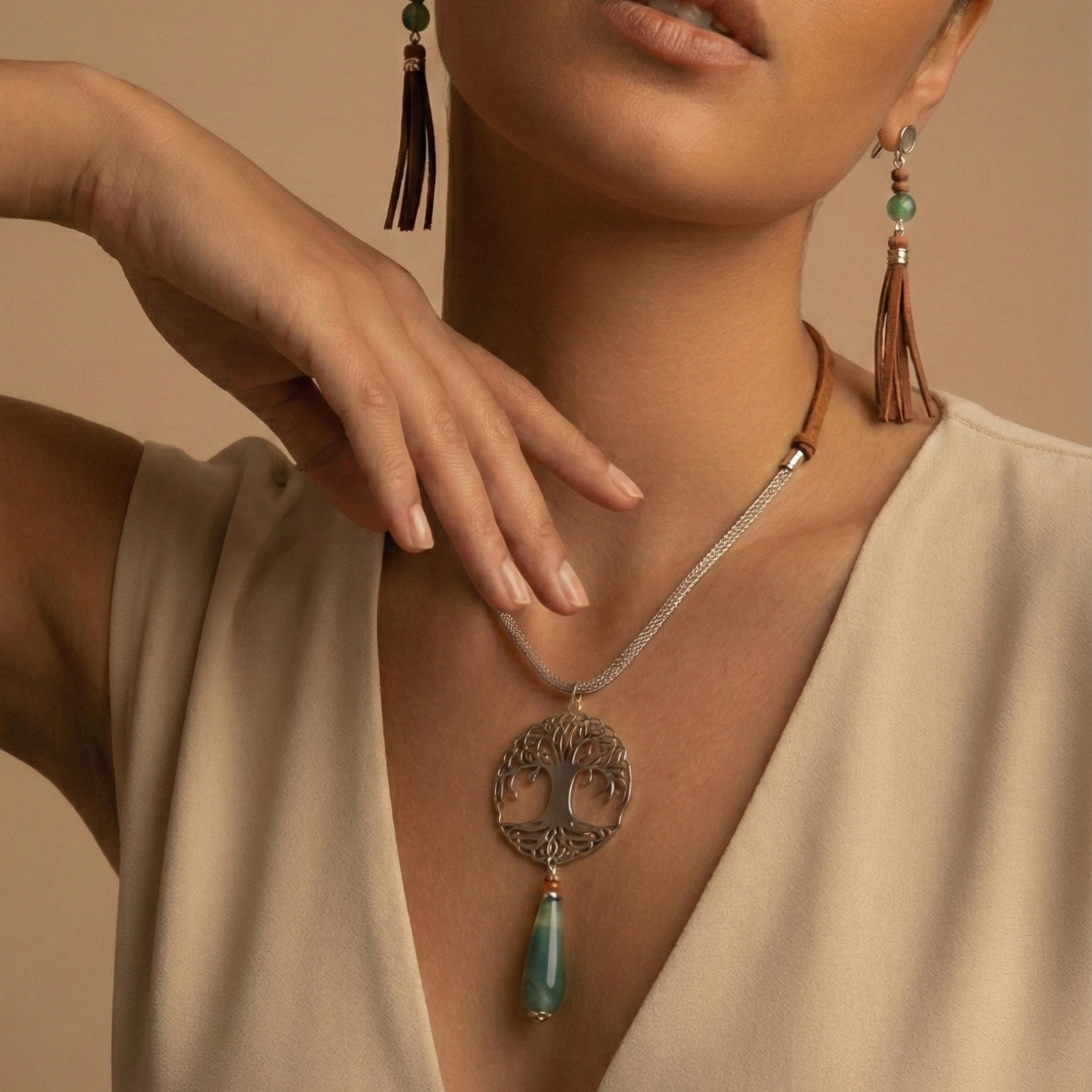 Tree of Life Jewellery Set