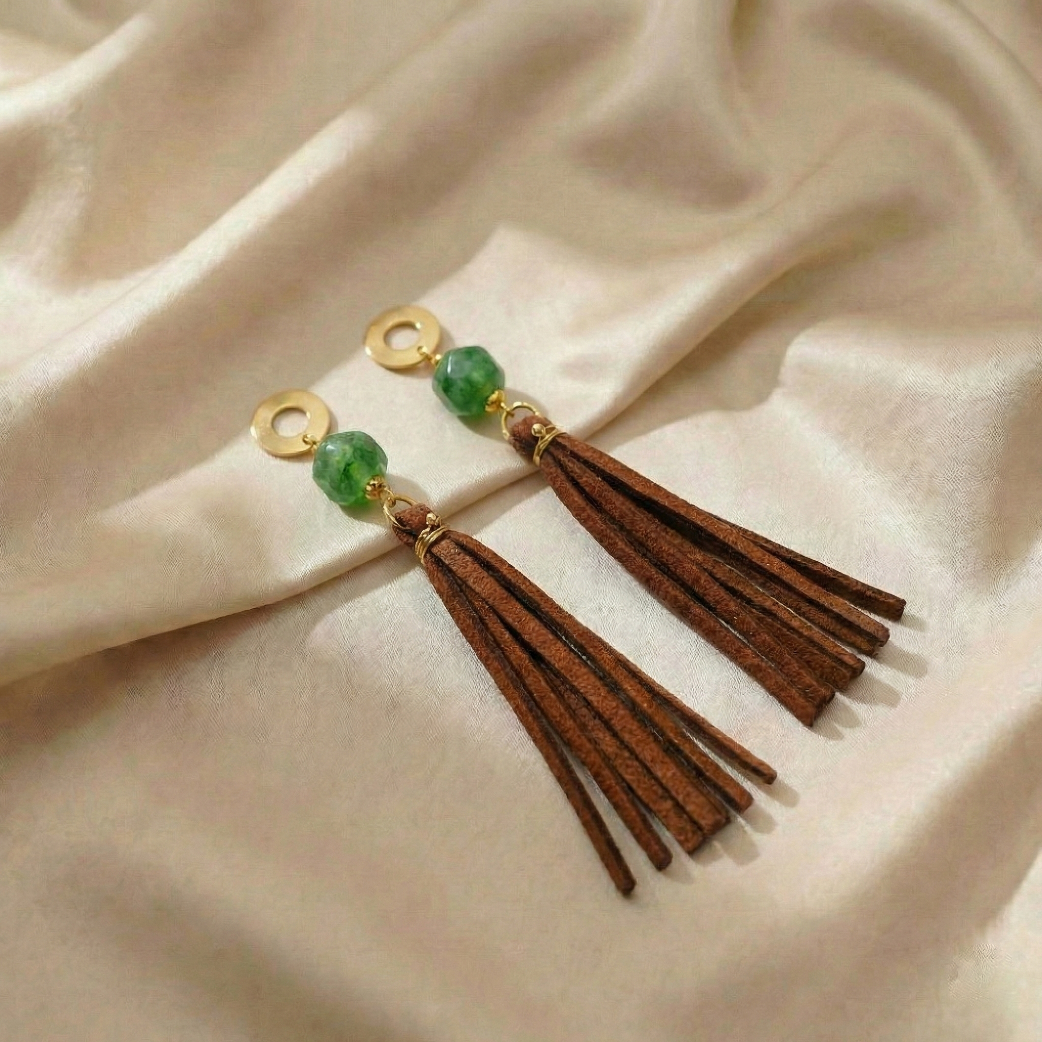 Colours of the Forest Earrings 