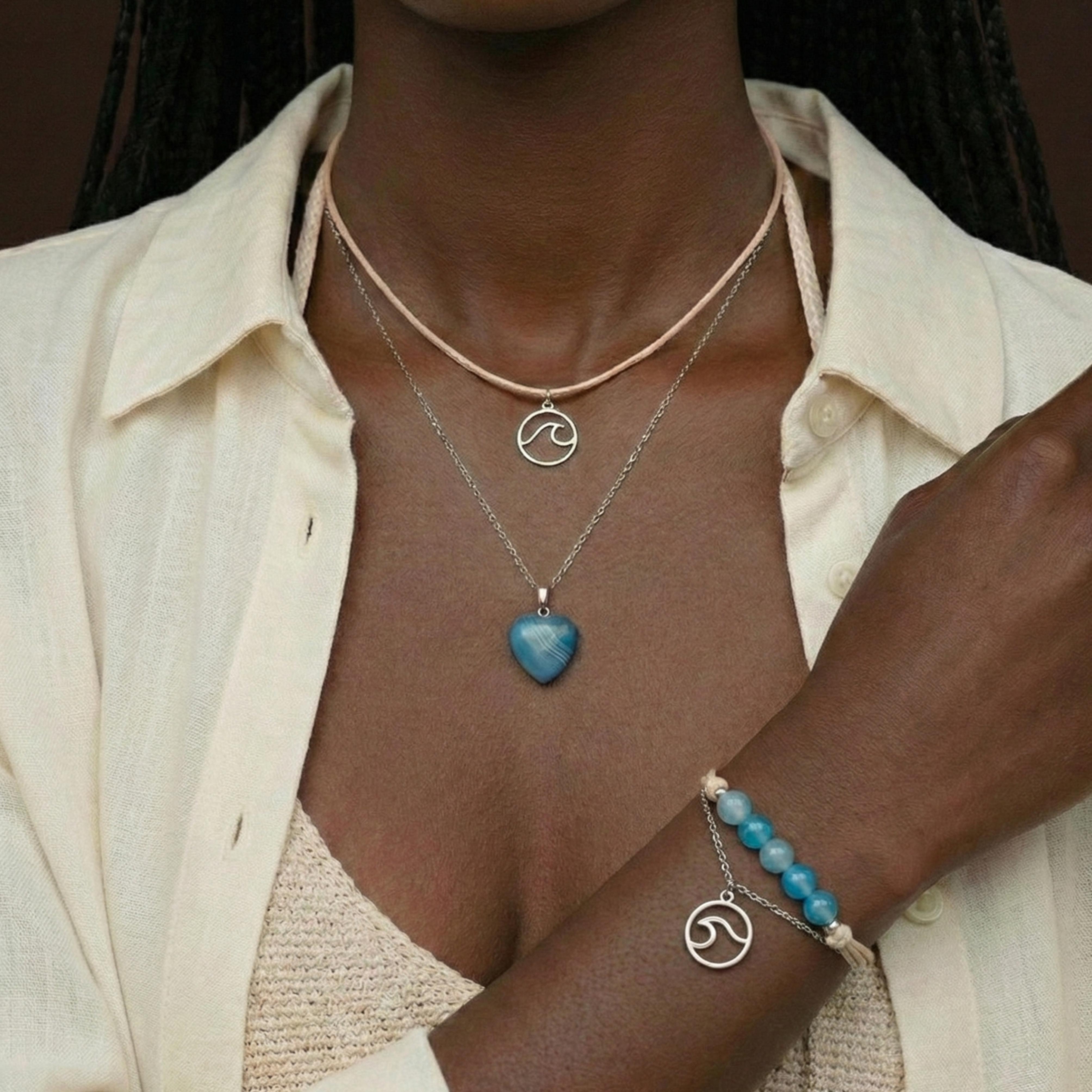 Ocean Wave Jewellery Set