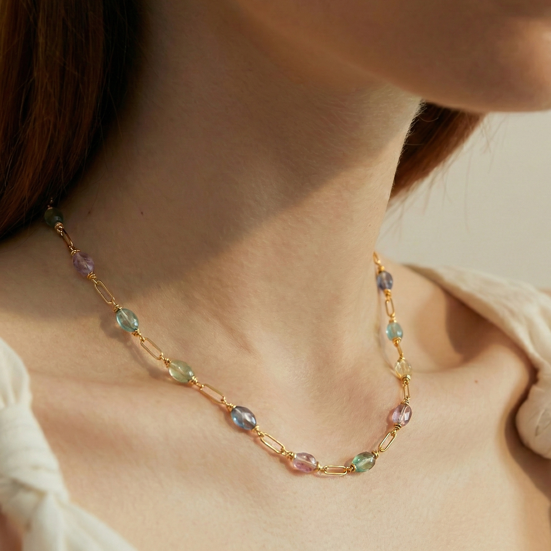 Fourite Colourful Gemstone Set