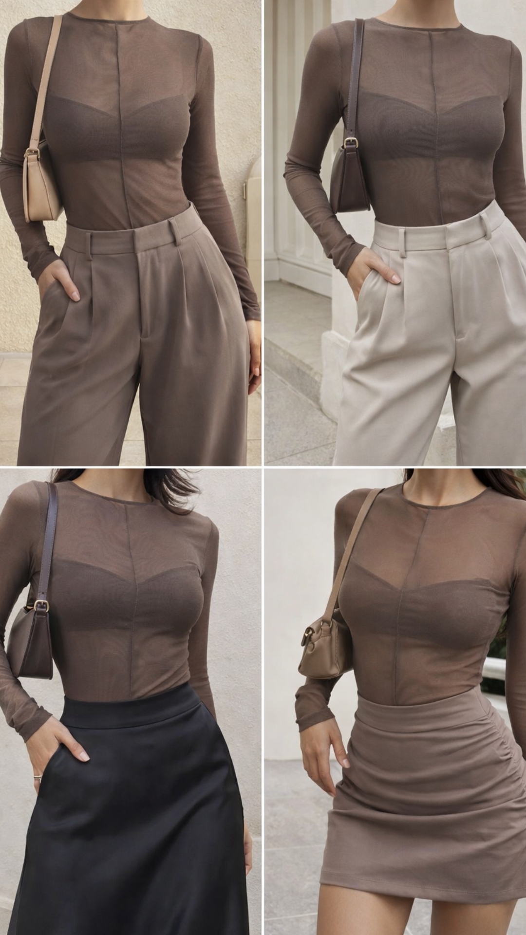 Buso cafe malla transparente