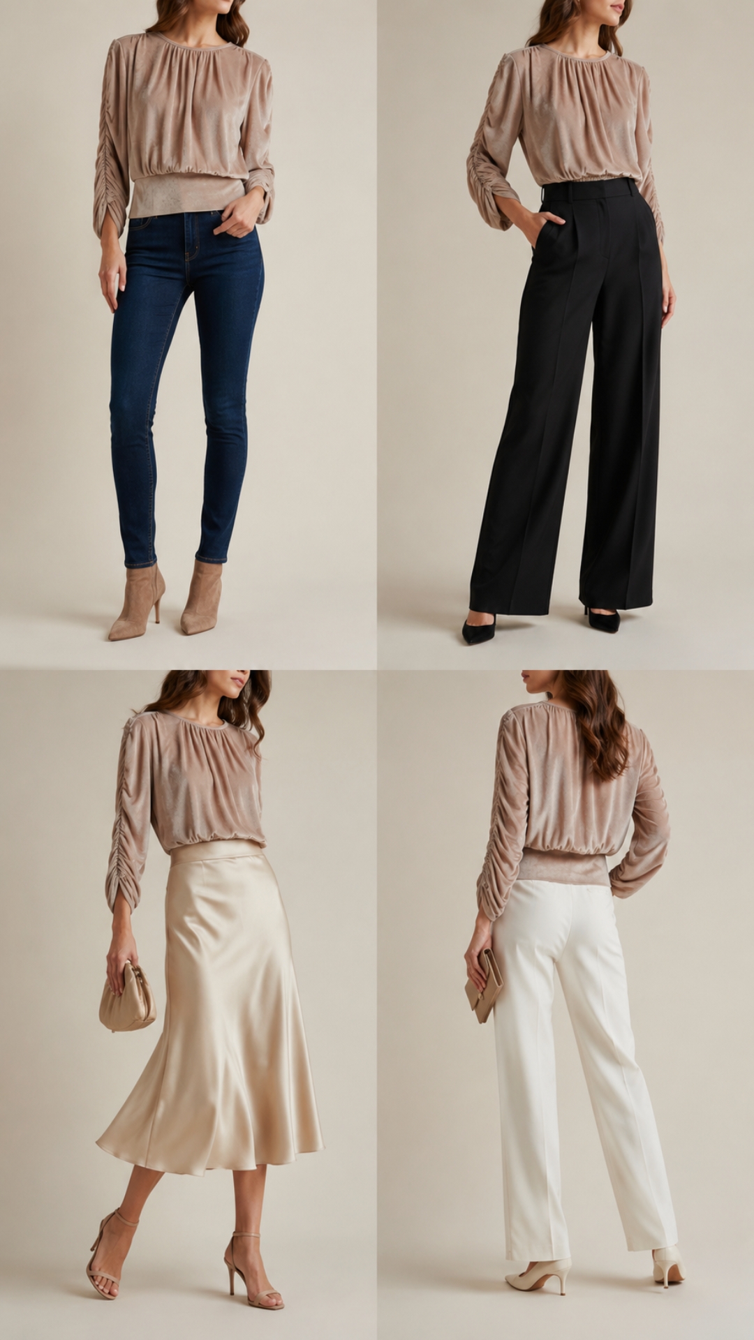 Blusa beige