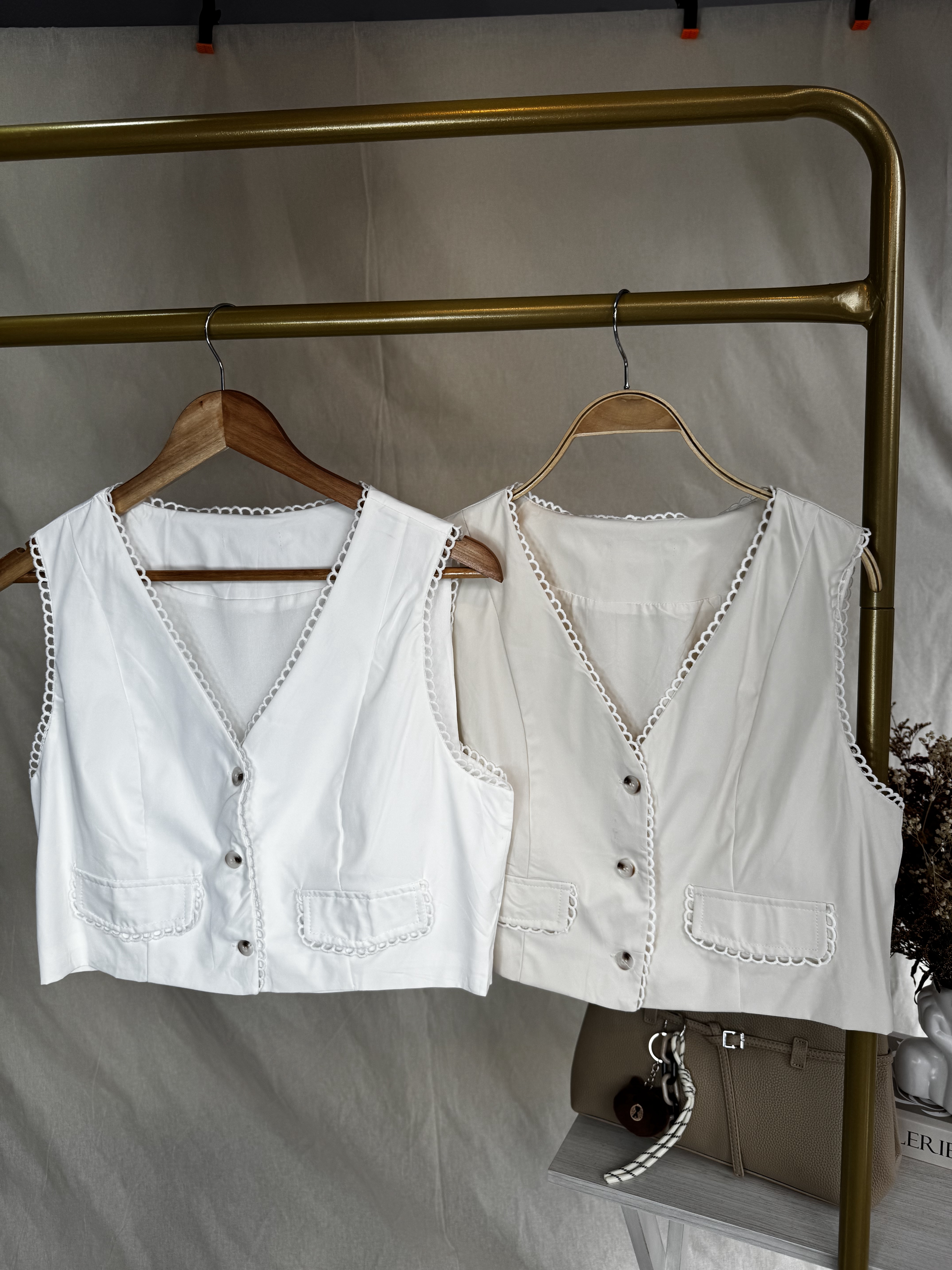 Chaleco sin mangas para mujer