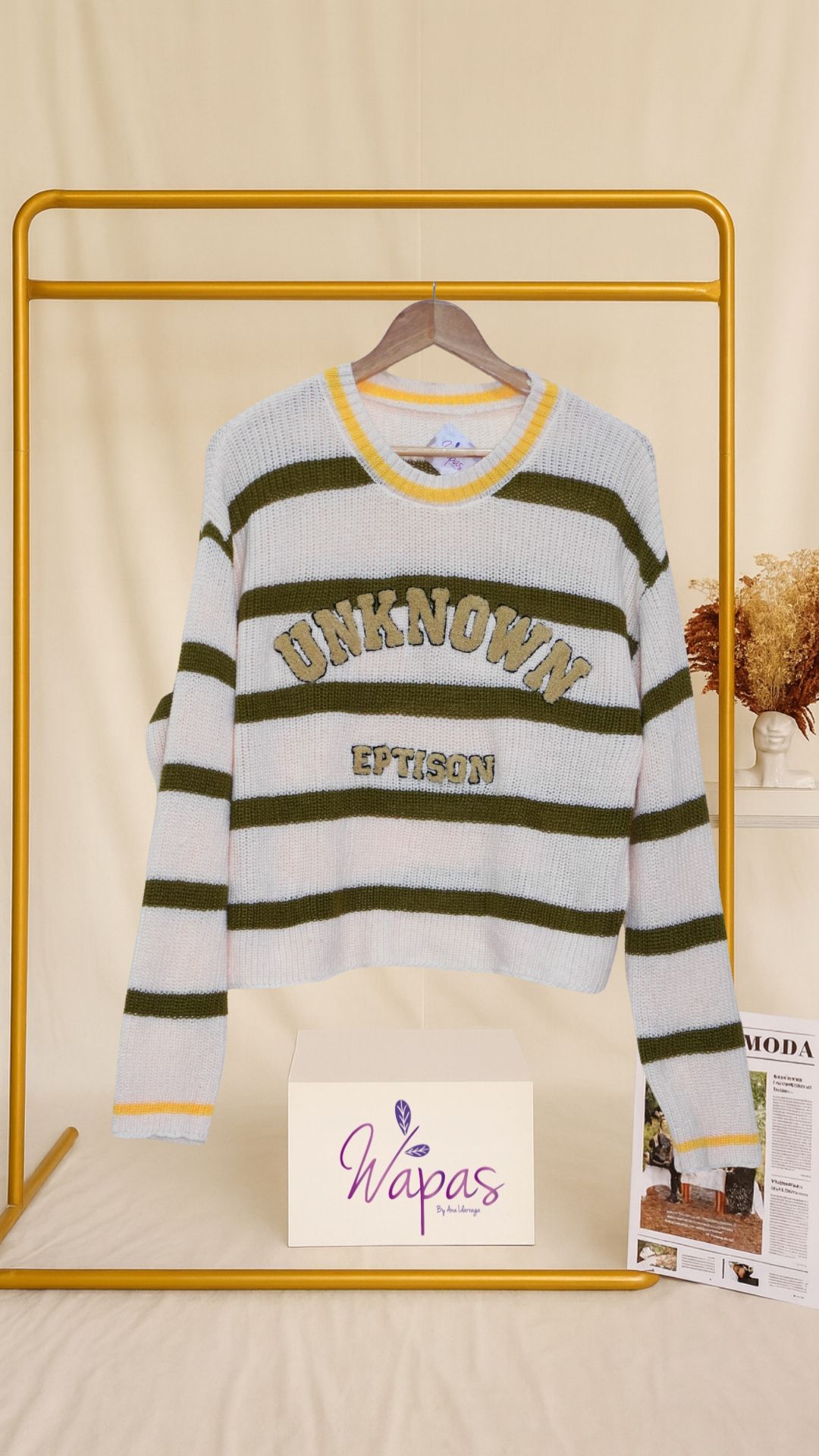 Suéter a rayas 'Unknown'