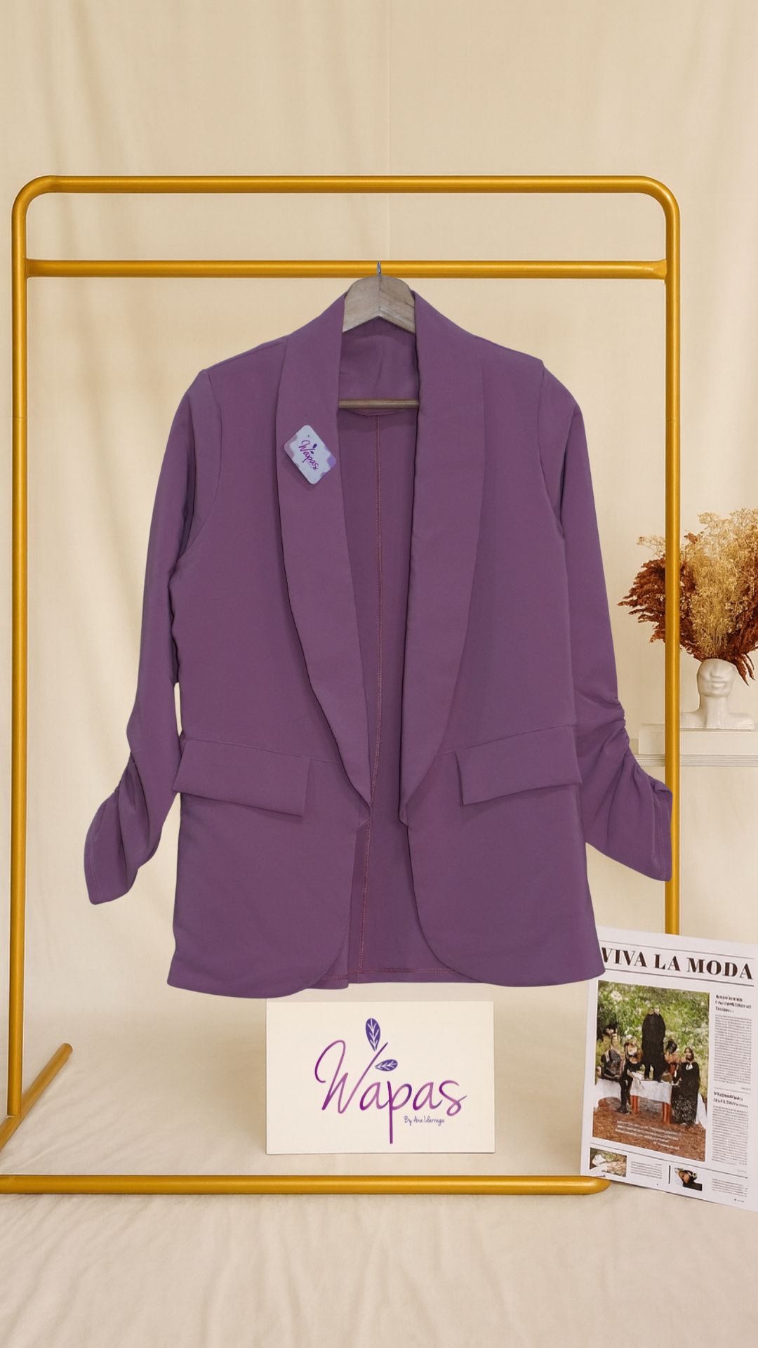 Blazer morado
