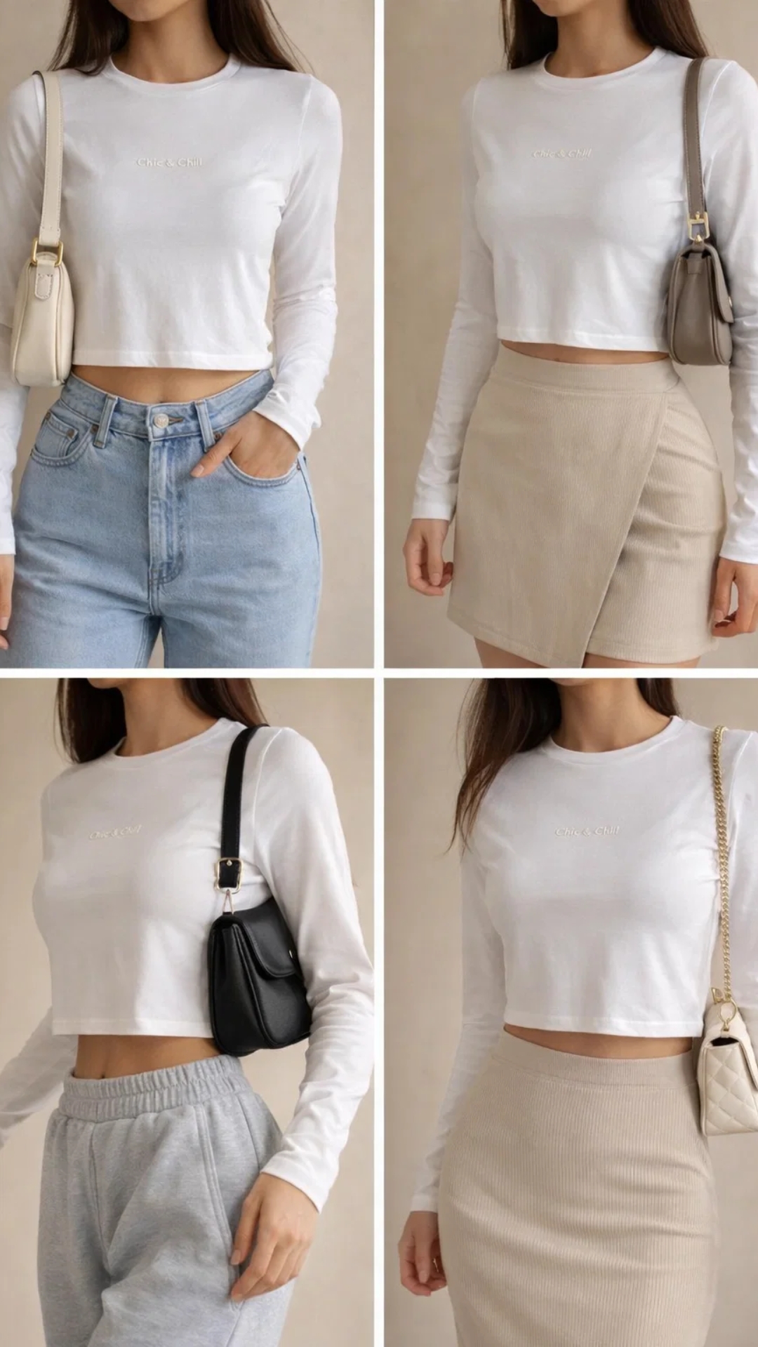 Buso Crop top Blanco 