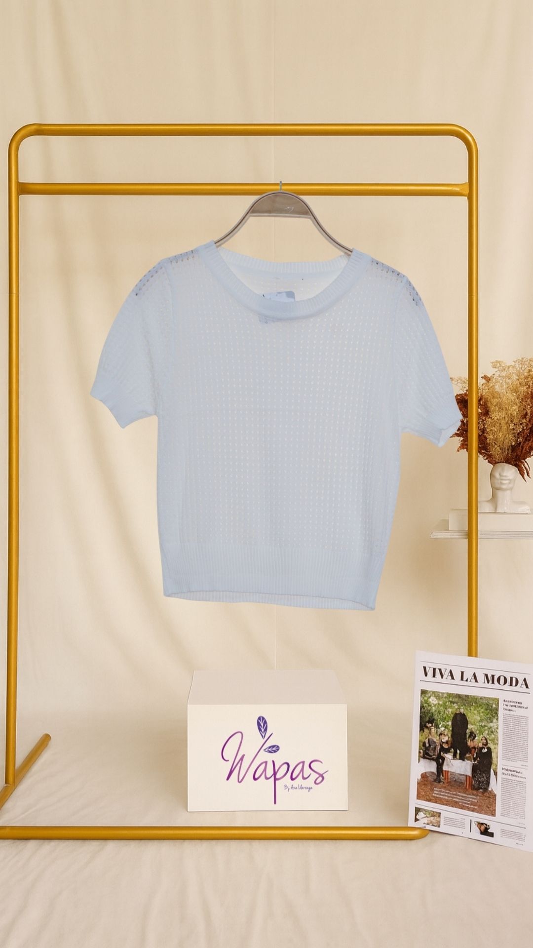 Blusa Blanca de punto