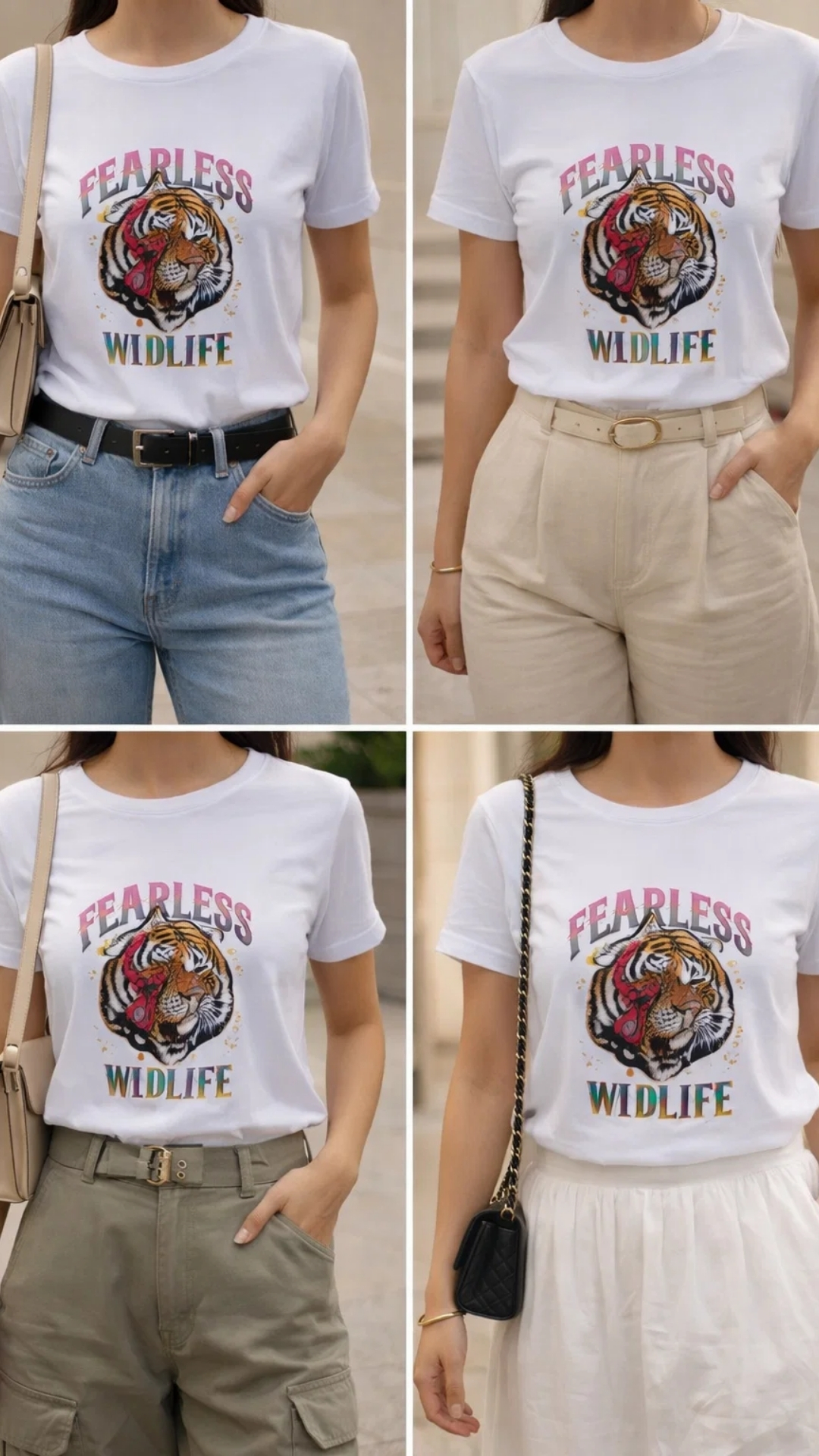 Camiseta Fearless Wildlife