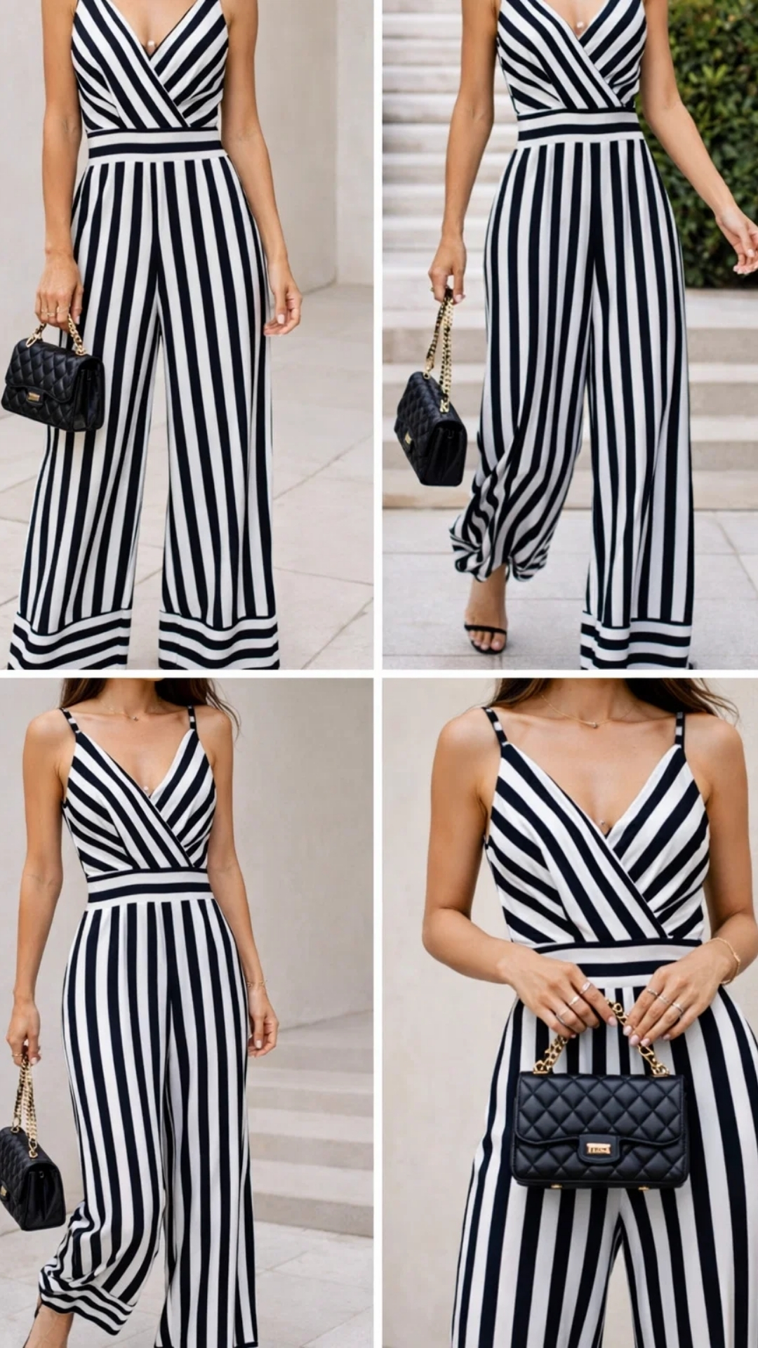 Mono de Rayas Blancas y Negras