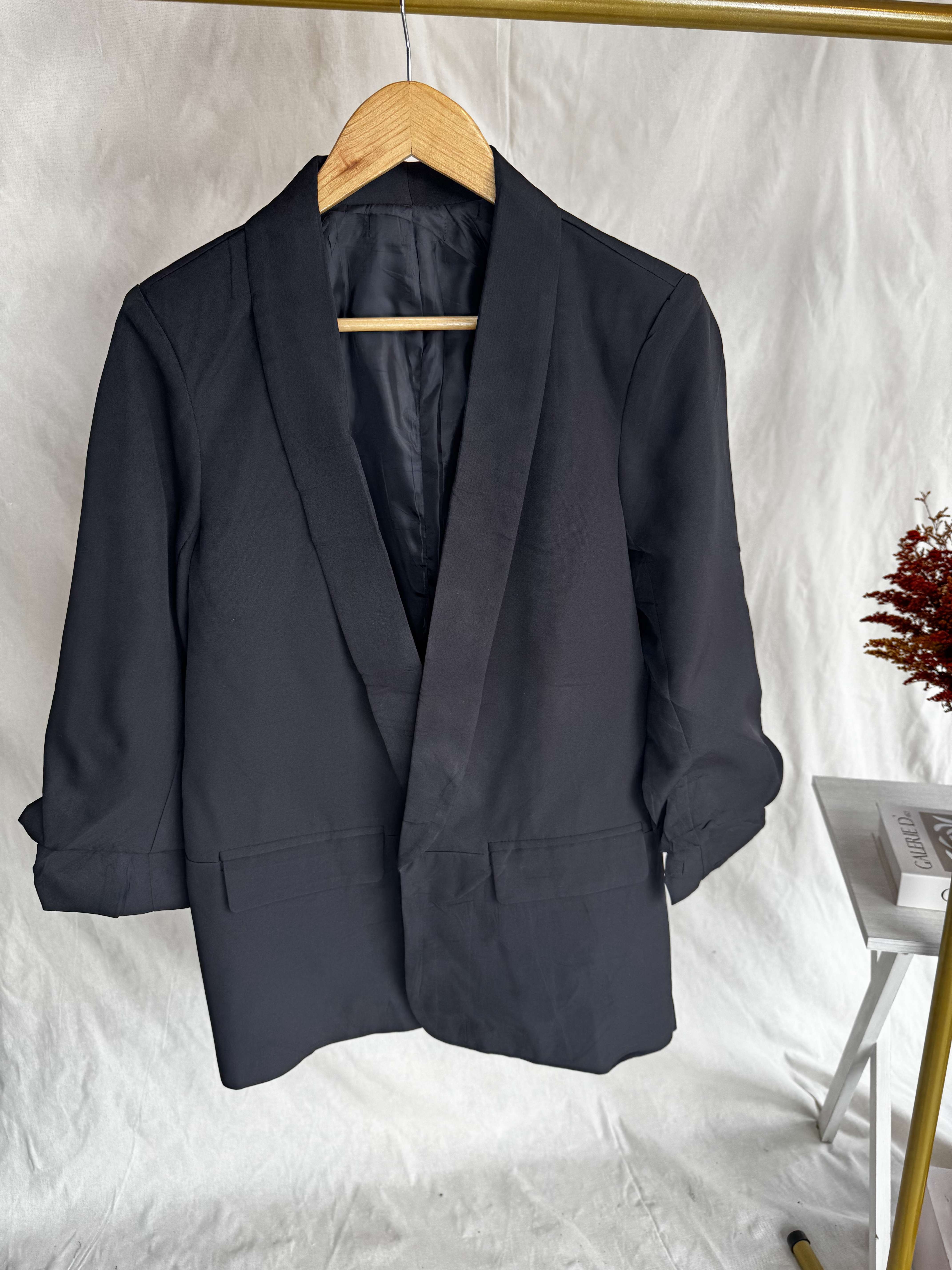 Blazer negro elegante