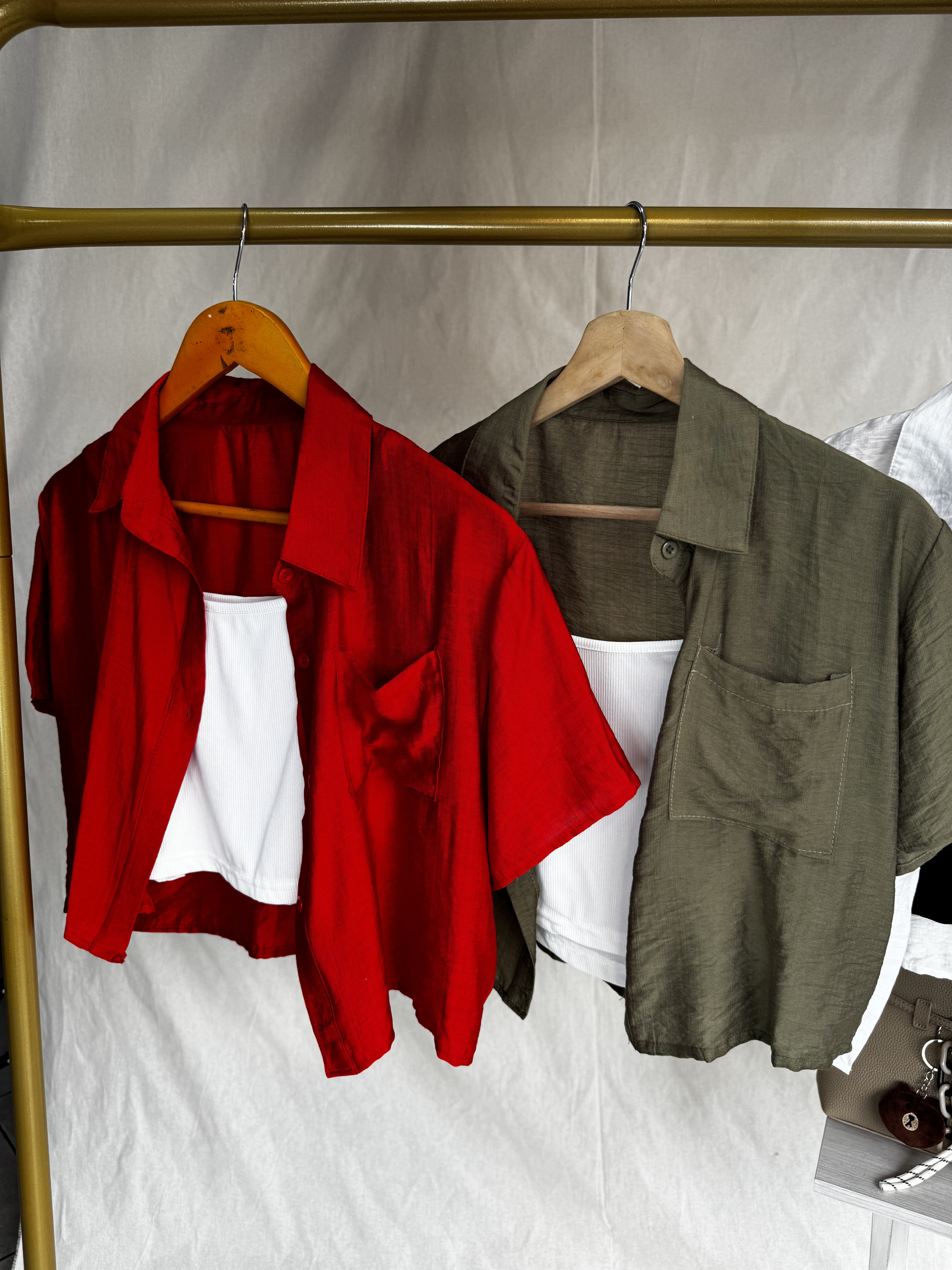 Camisas de manga corta