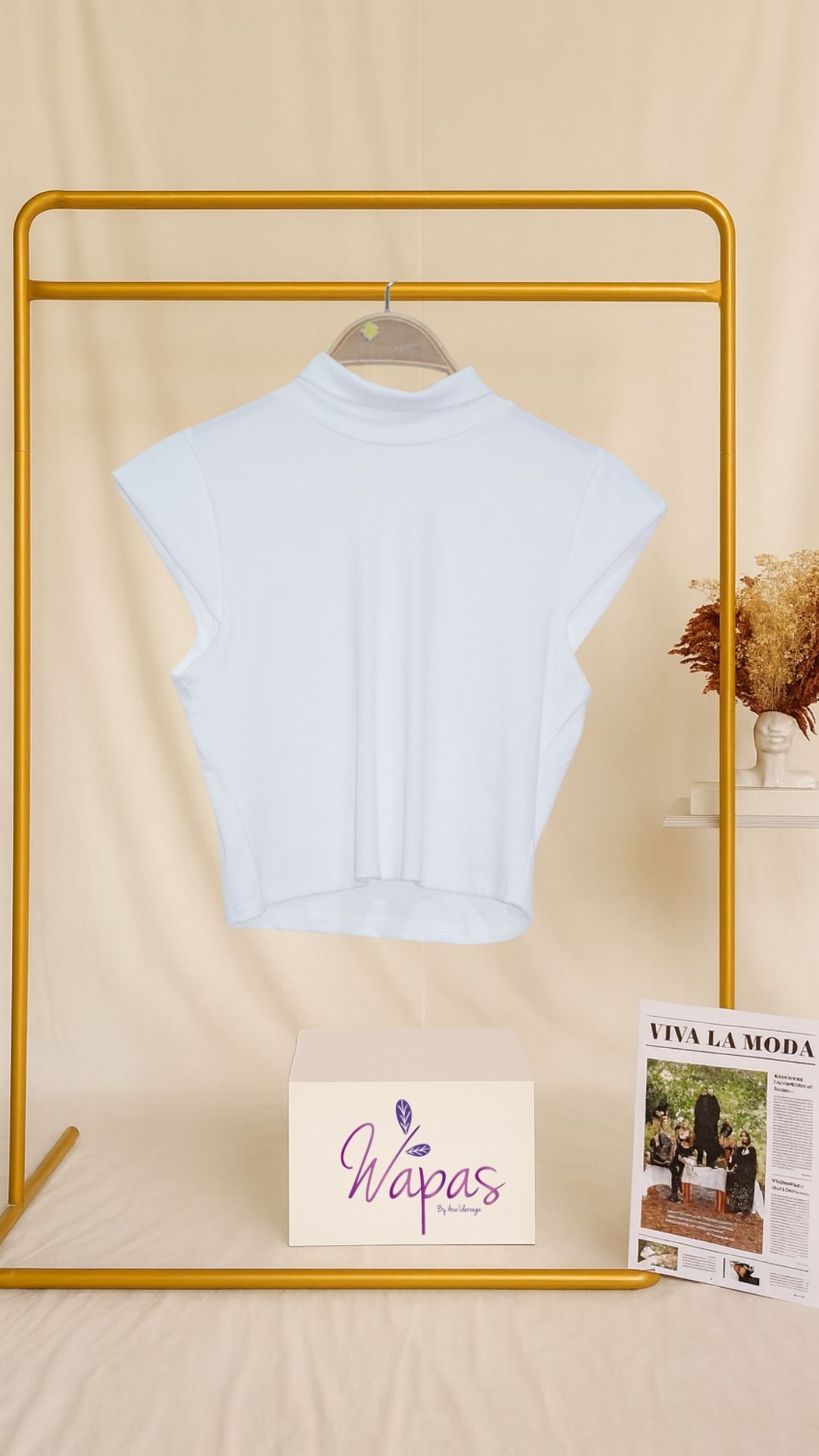 Blusa sin mangas claro