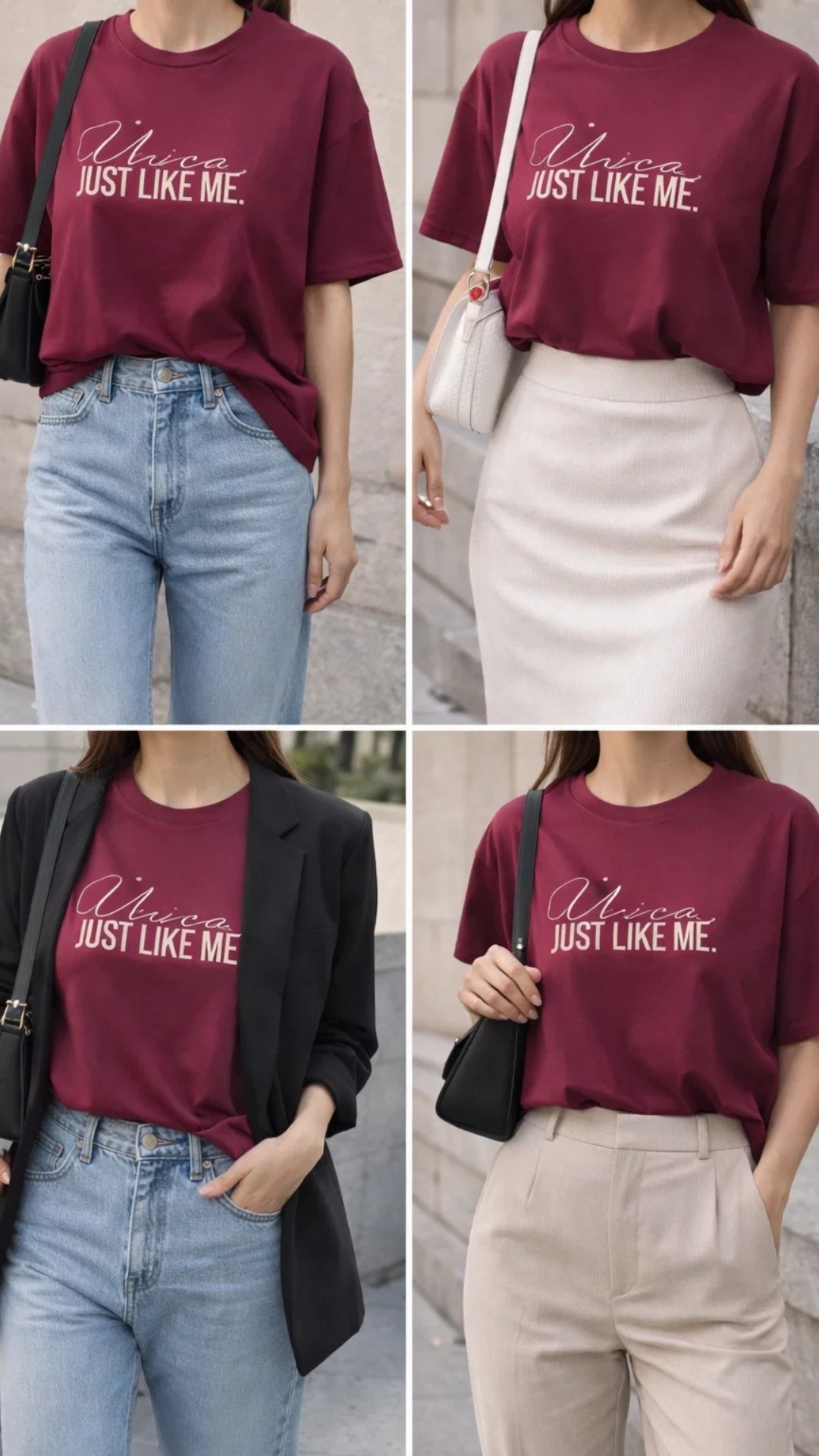 Camiseta Vinotinto 'Just Like Me'