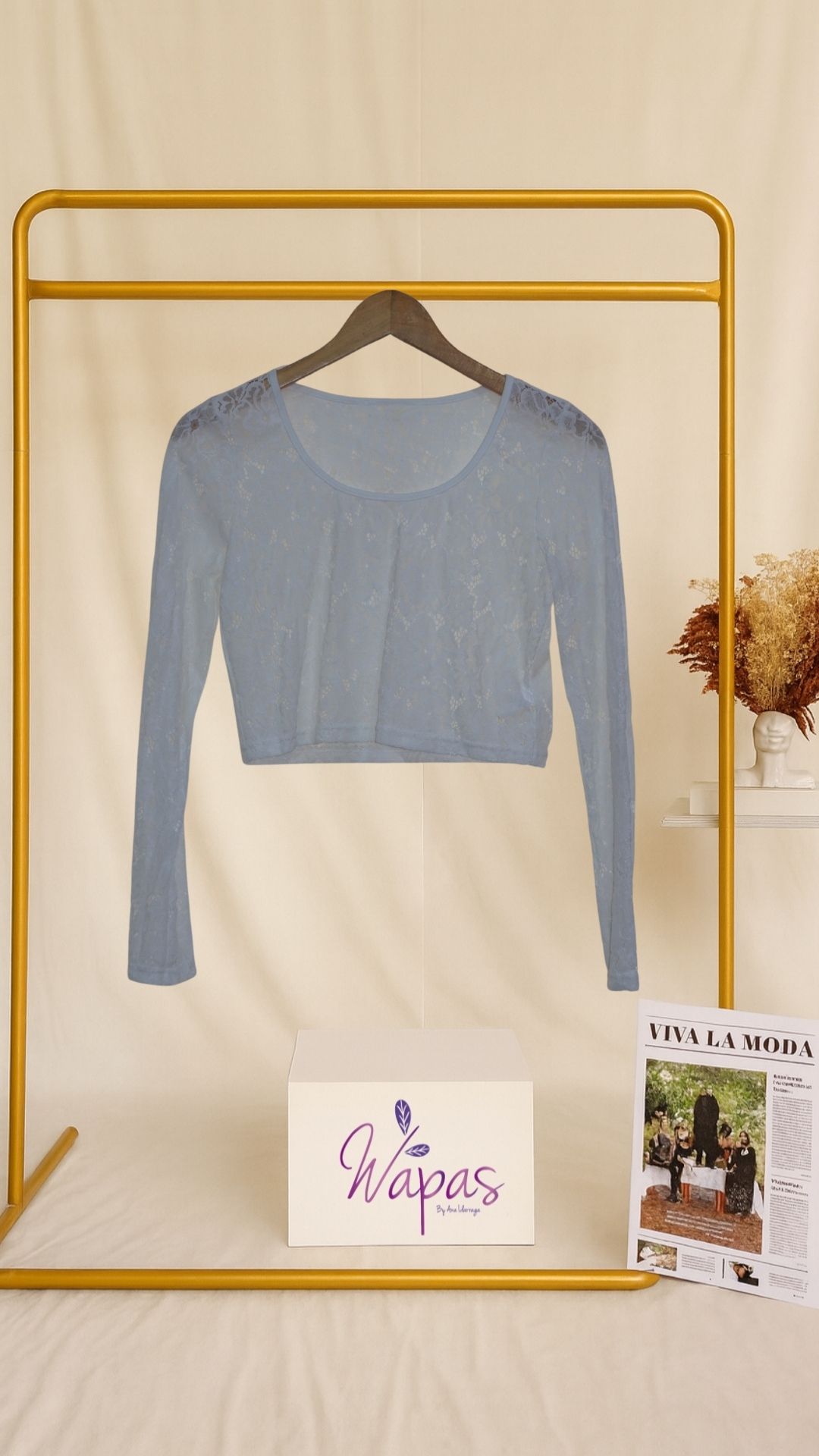 Crop top transparente