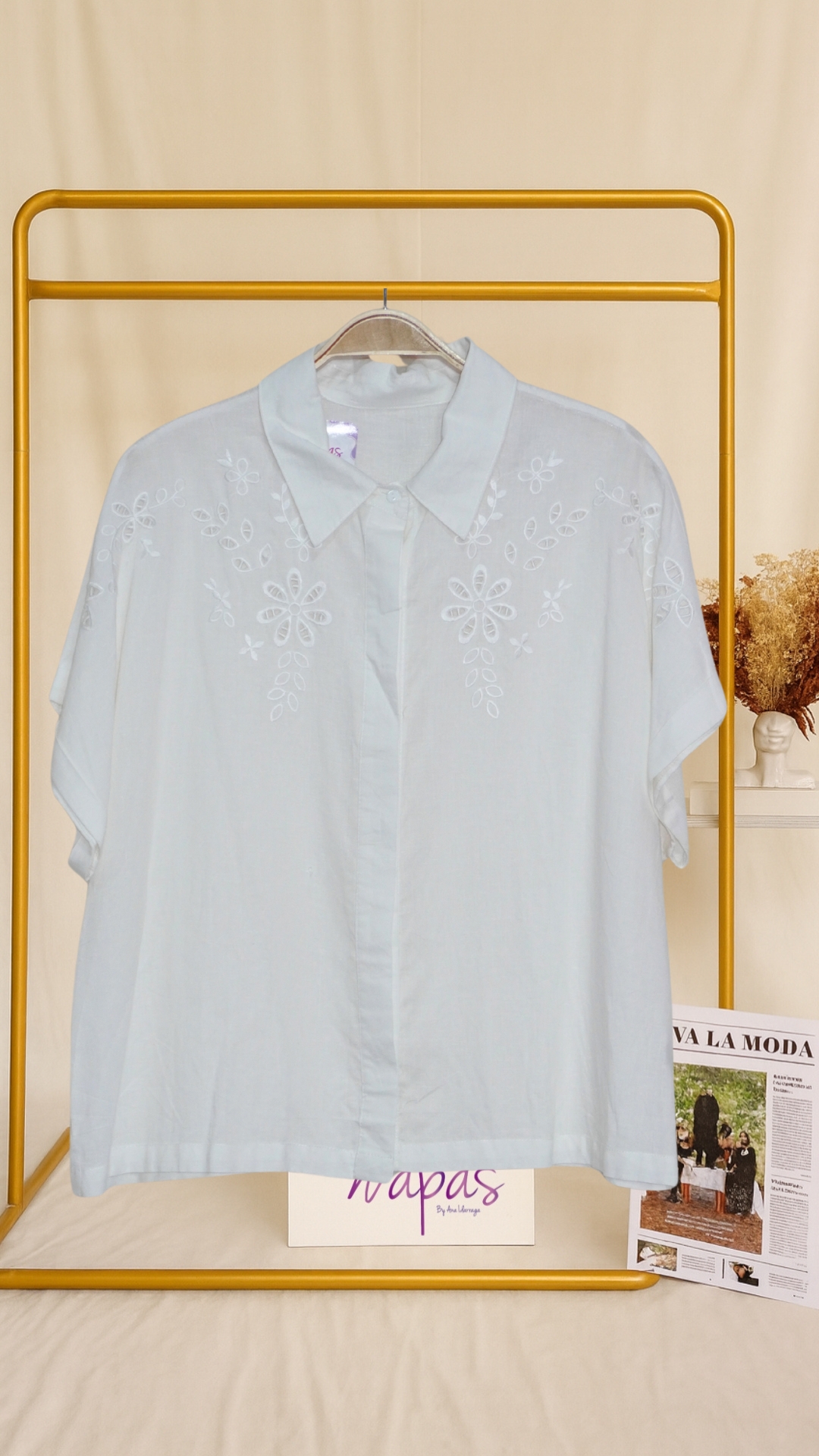 Blusa Blanca claro