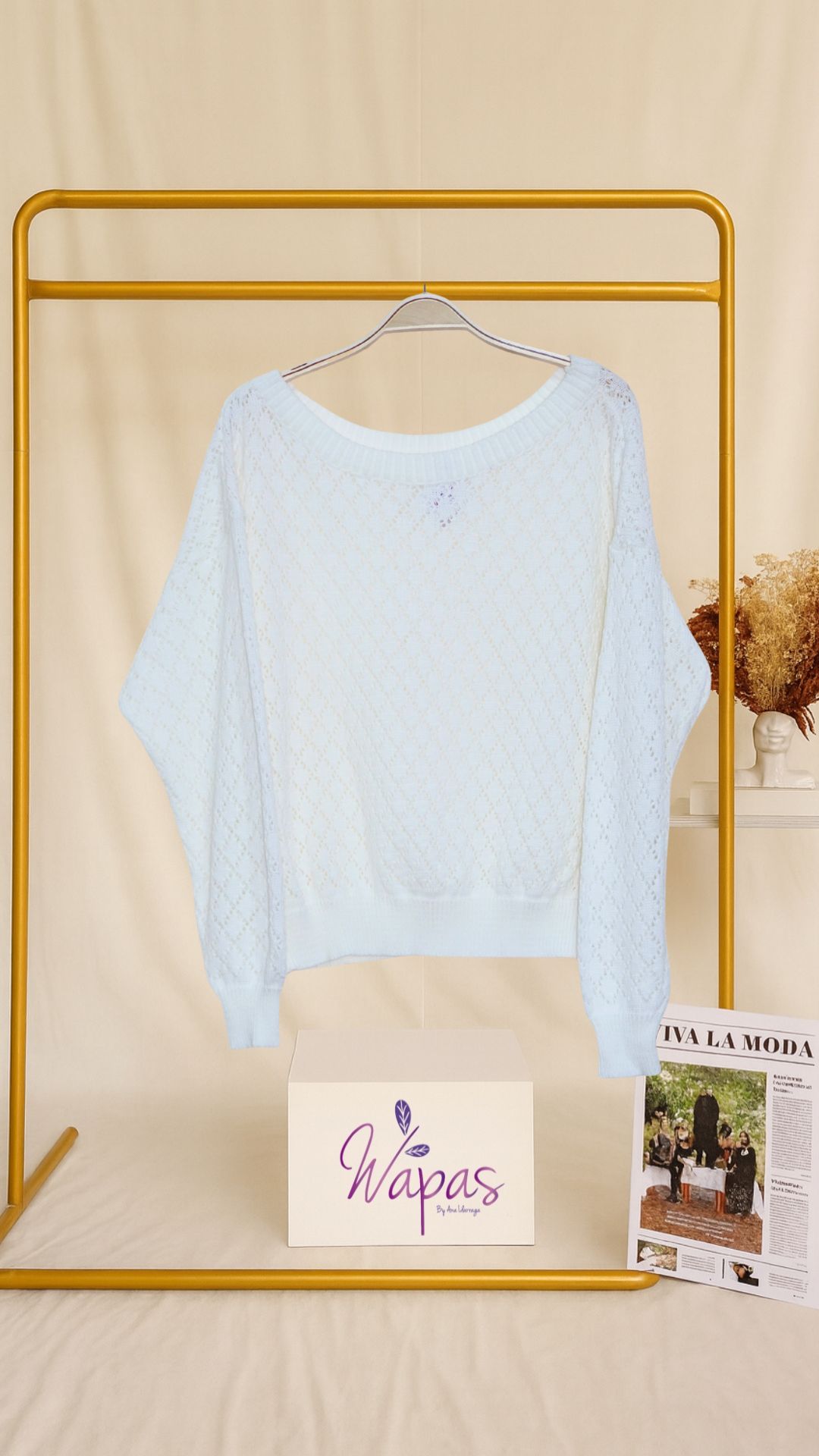 Suéter Blanco Claro