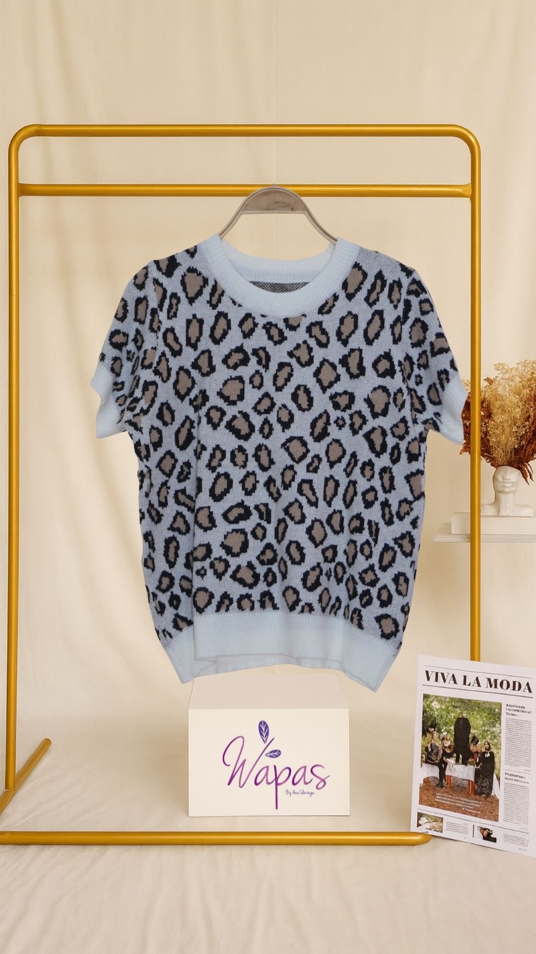 Suéter de animal print