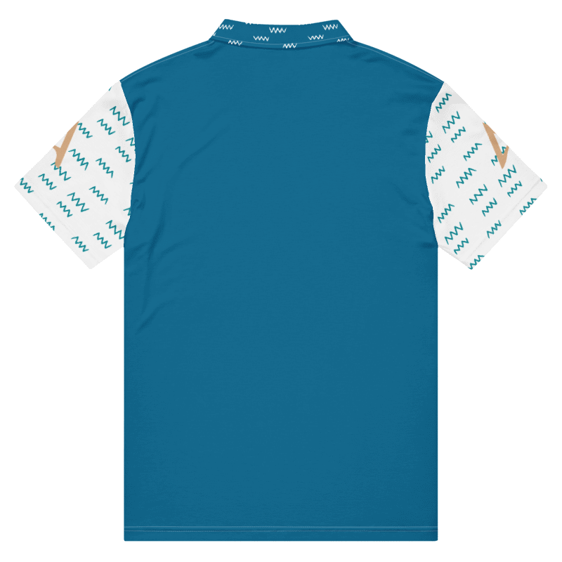 Men’s slim fit polo Blue