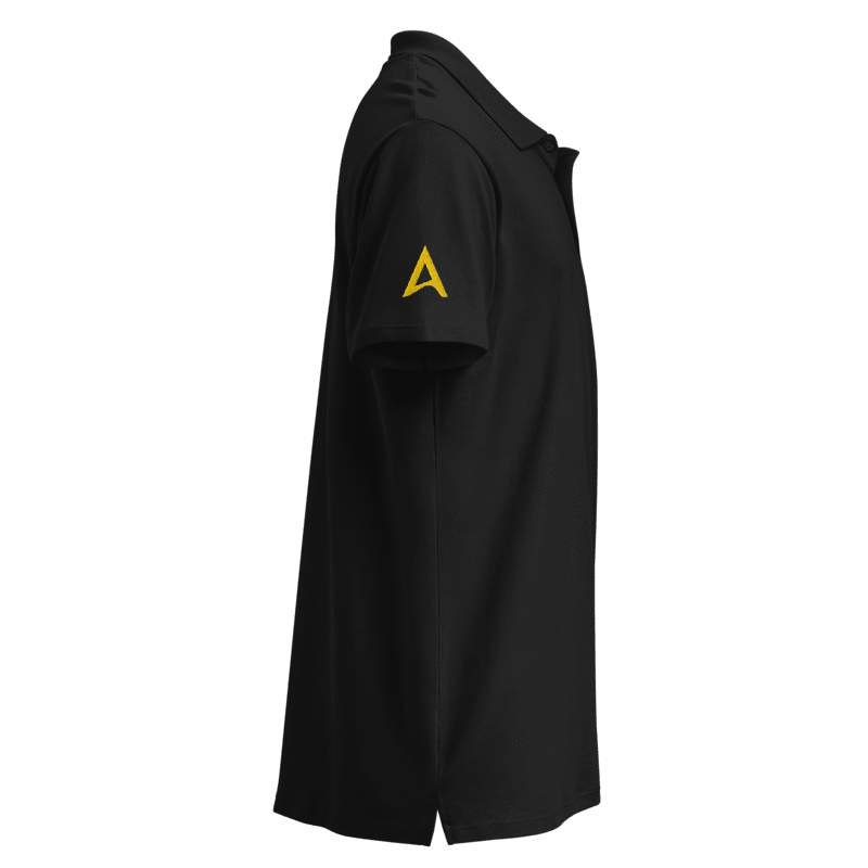 Polo negro Elite Attitude