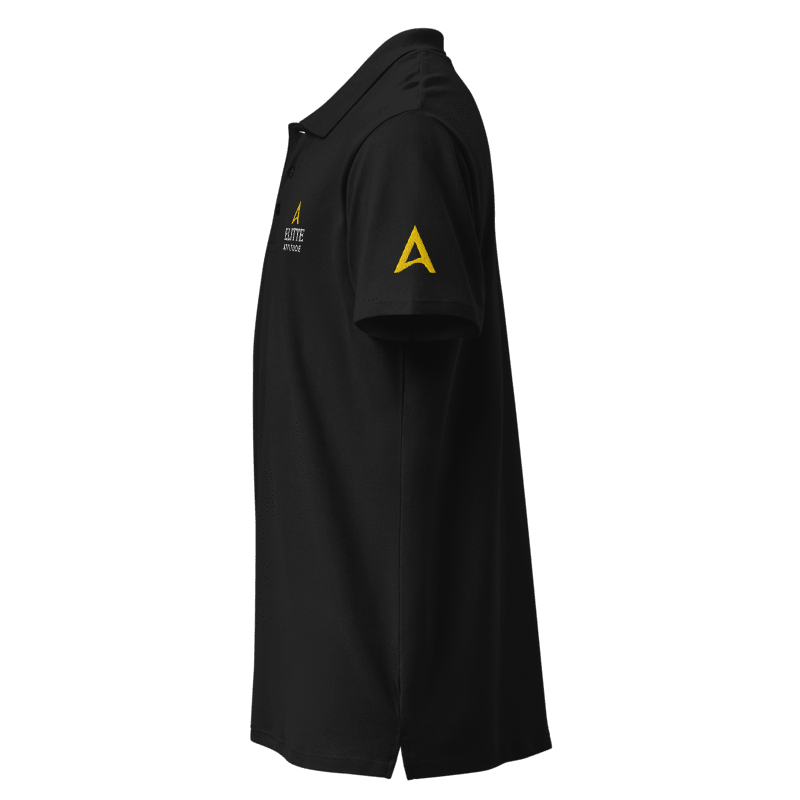Polo negro Elite Attitude