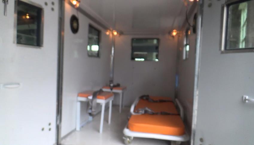 Three-Wheel Mini Ambulance