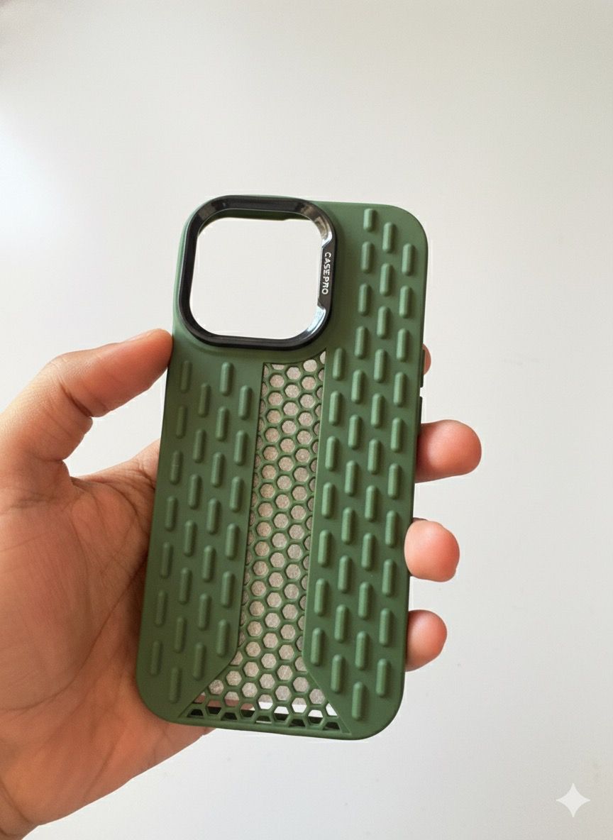 MV Case TPU Shockproof & Heat-Resistant Cover for 15 Pro Max