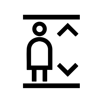 Männlich / Weiblich / Behinderte Badezimmer Schild -  aus 3 mm Acryl, selbstklebend