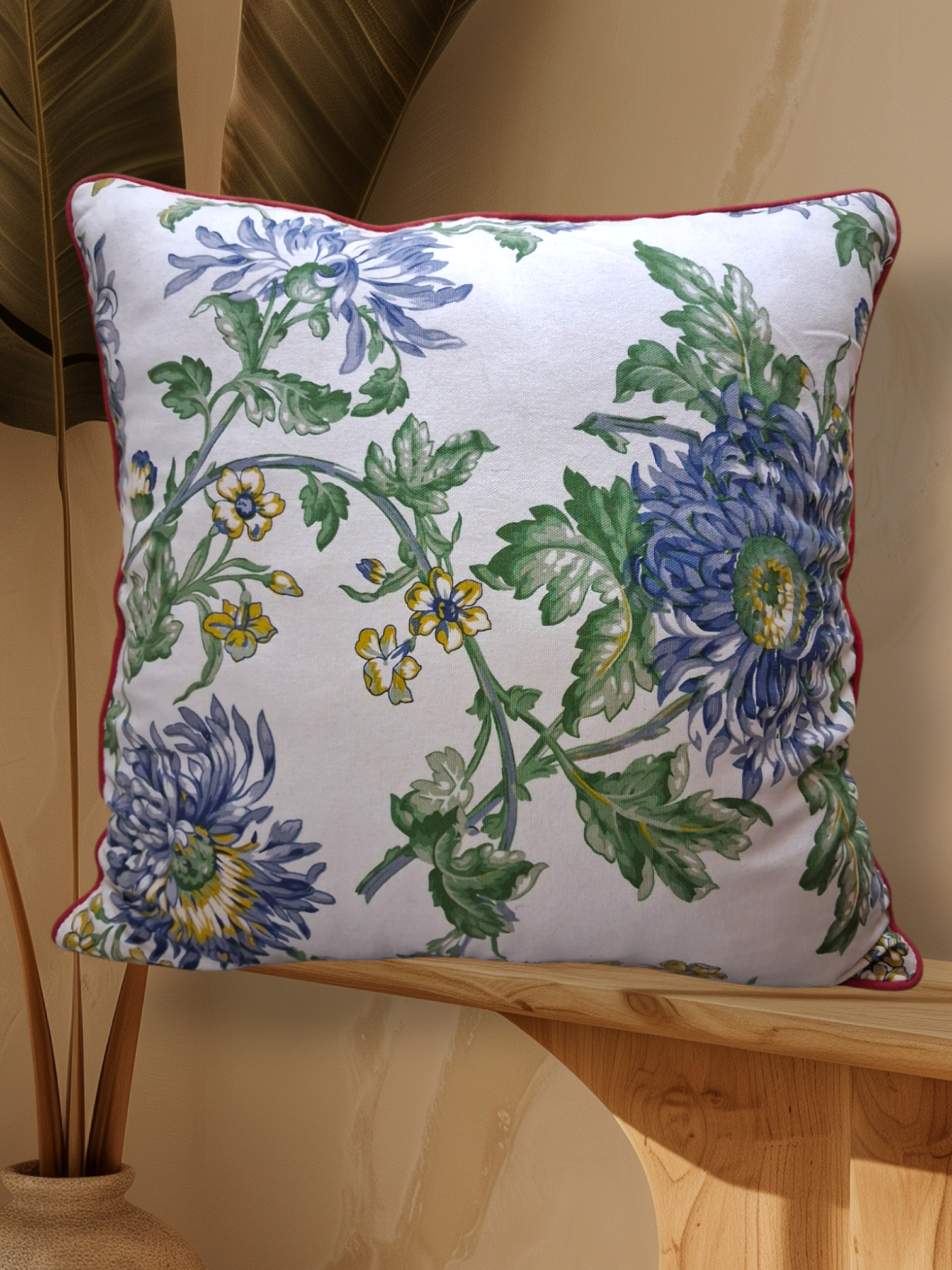 Cojín Floral Decorativo