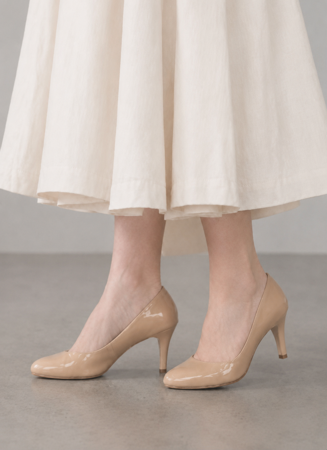 Basque Waistline Skirt