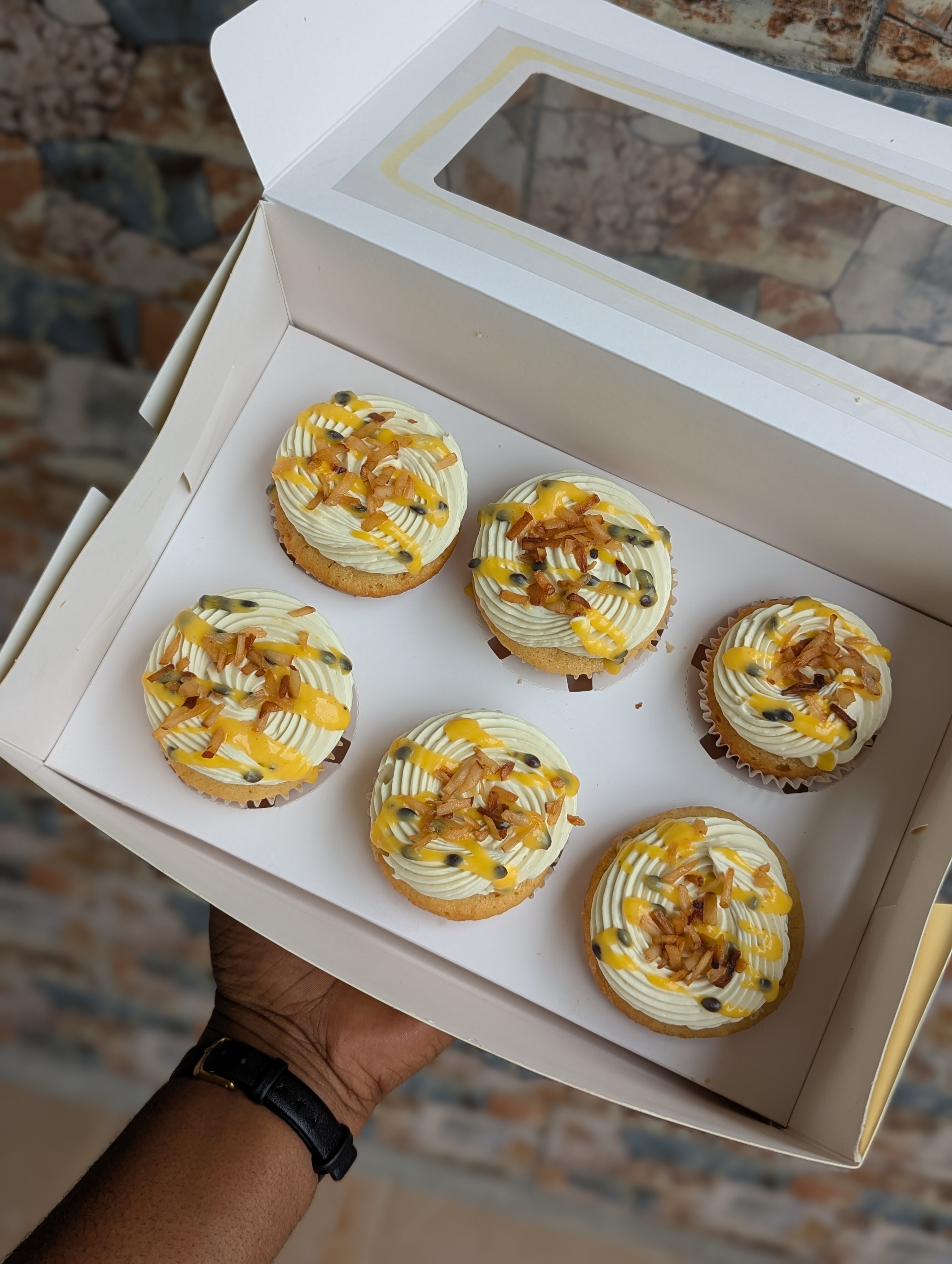 Cupcakes ananas passion