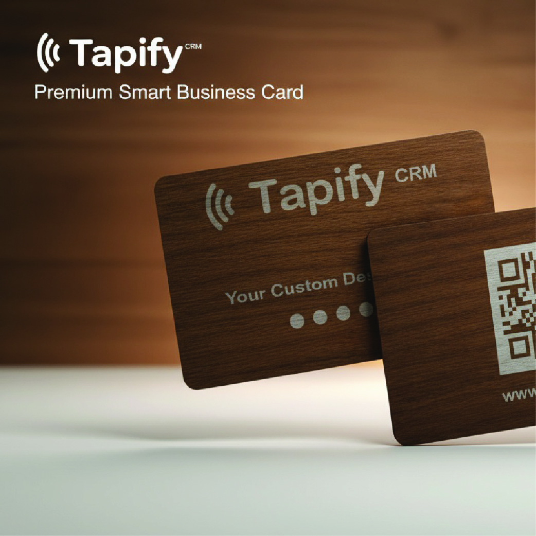 Light Brown Bamboo Card