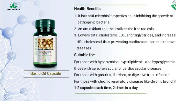 Garlic Oil Capsule