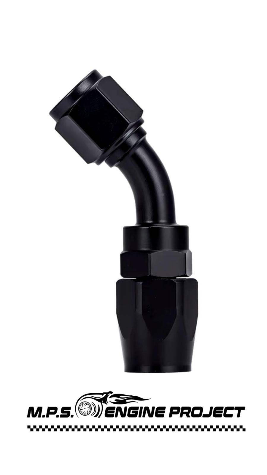 RACCORDI AN 45° GRADI PER OLIO 