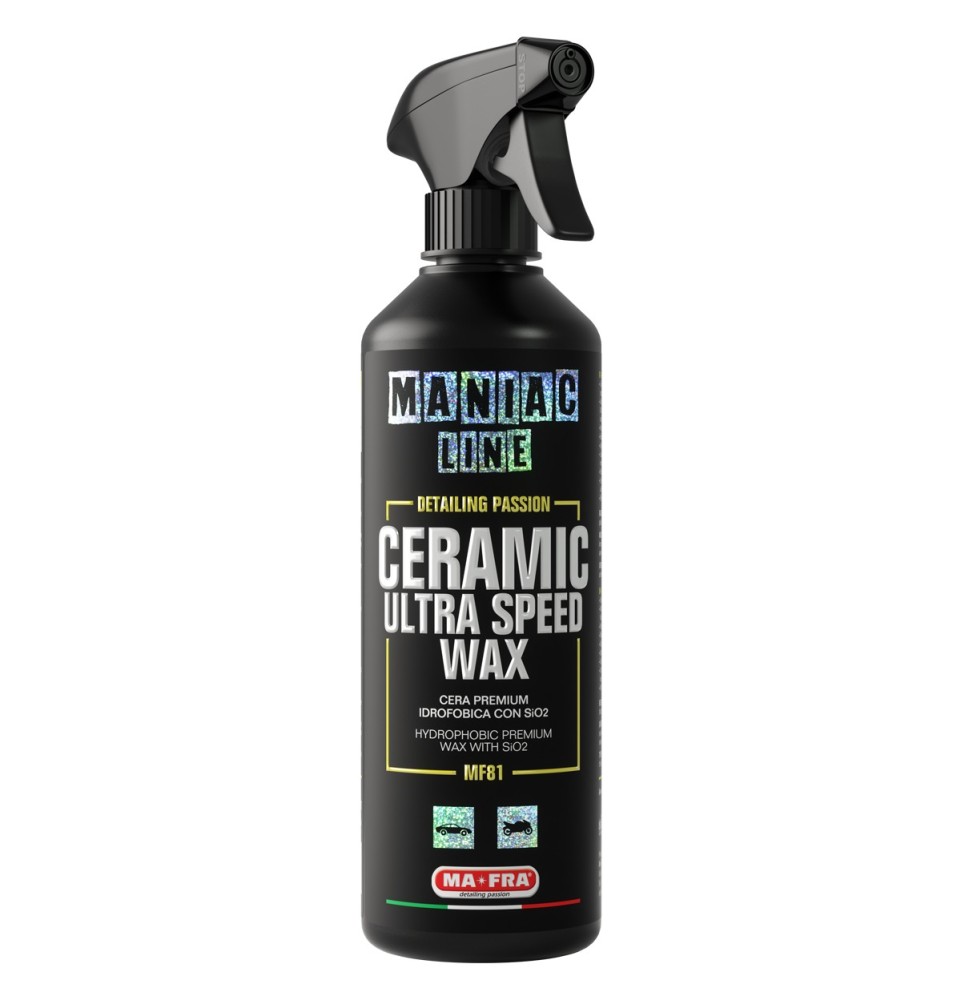 Ceramic Ultra Speed Wax - Maniac Line For Car Detailing